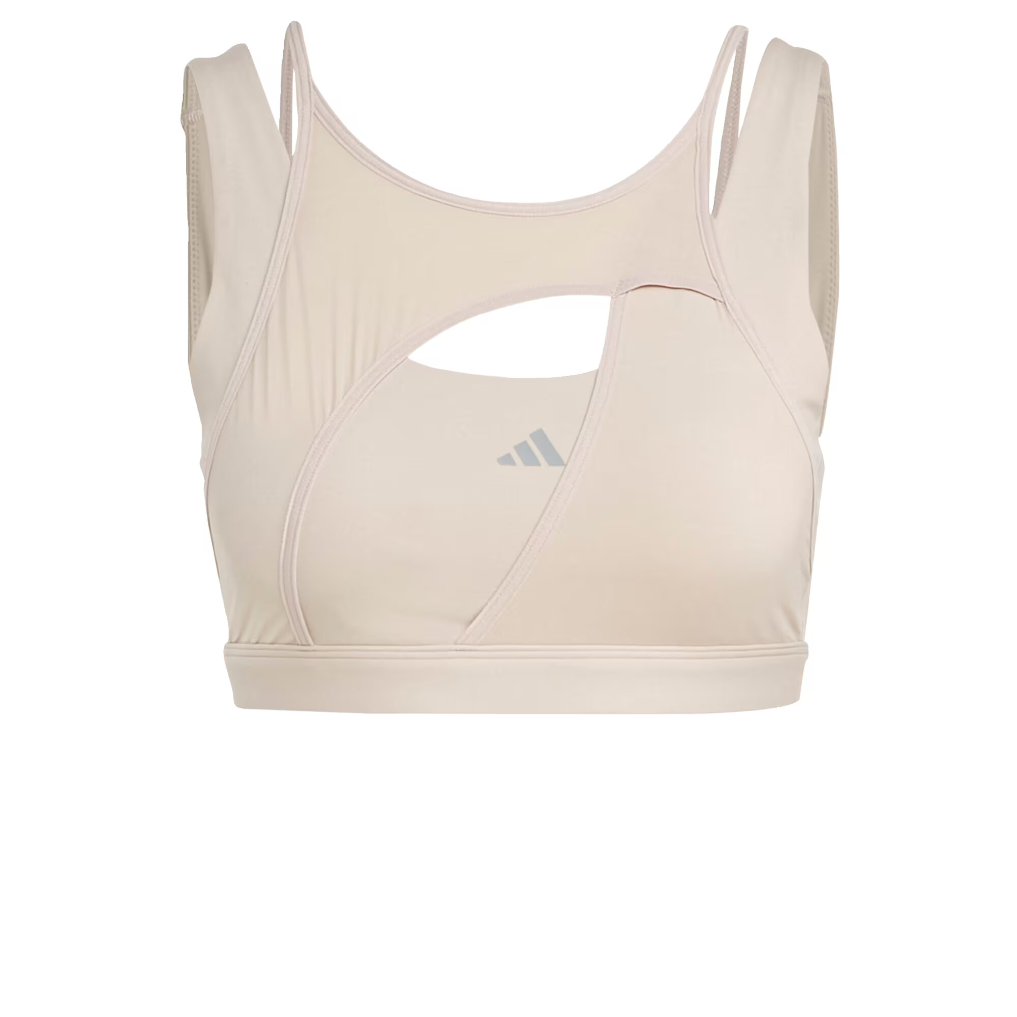 ADIDAS PERFORMANCE Αθλητικό σουτιέν 'Powerimpact Luxe Medium-Support' μπεζ - Pepit.gr