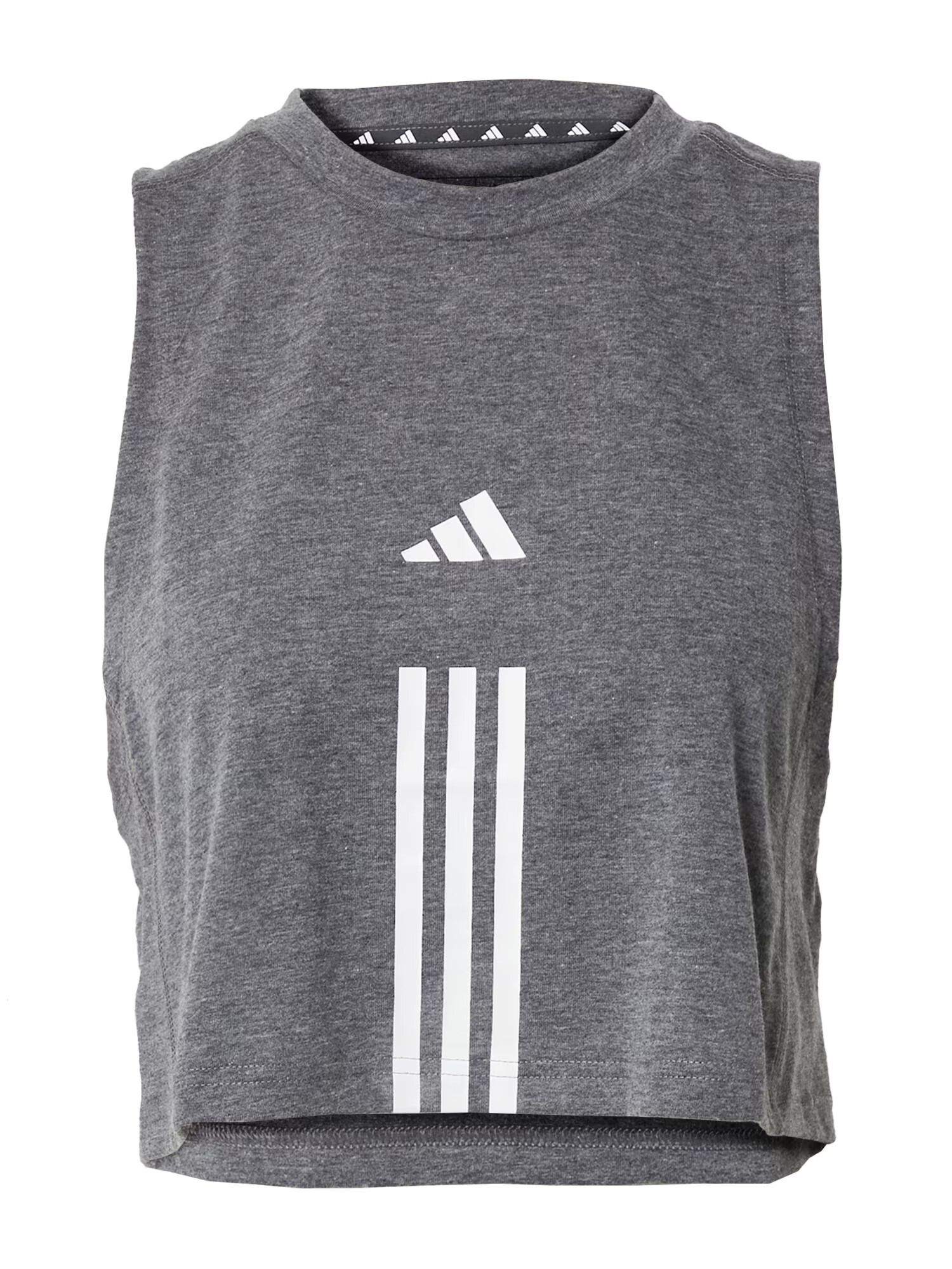 ADIDAS PERFORMANCE Αθλητικό τοπ 'Train Essentials' γκρι / λευκό - Pepit.gr