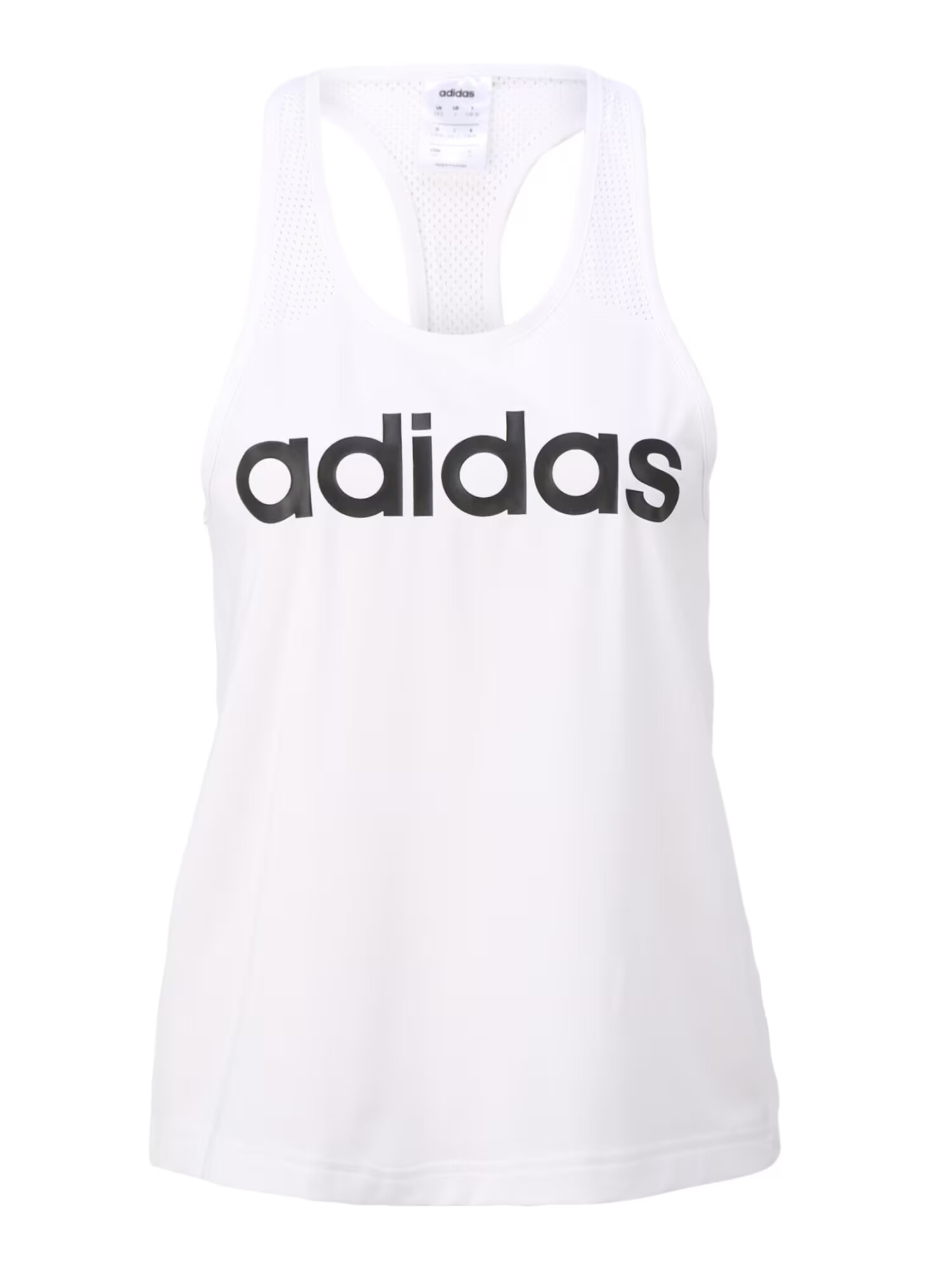 ADIDAS PERFORMANCE Αθλητικό τοπ μαύρο / λευκό - Pepit.gr