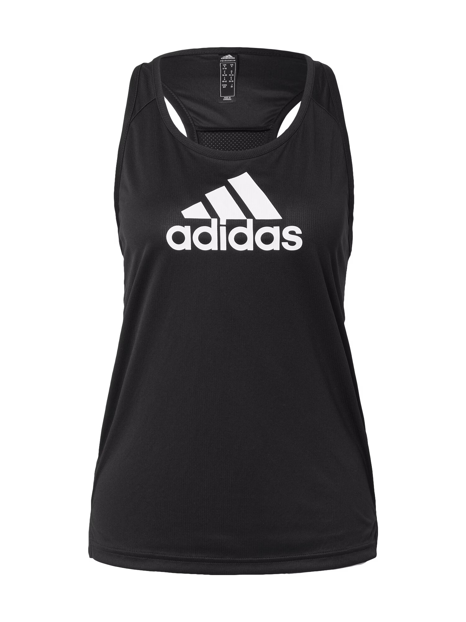 ADIDAS SPORTSWEAR Αθλητικό τοπ 'Aeroready Designed 2 Move Logo' μαύρο / λευκό - Pepit.gr