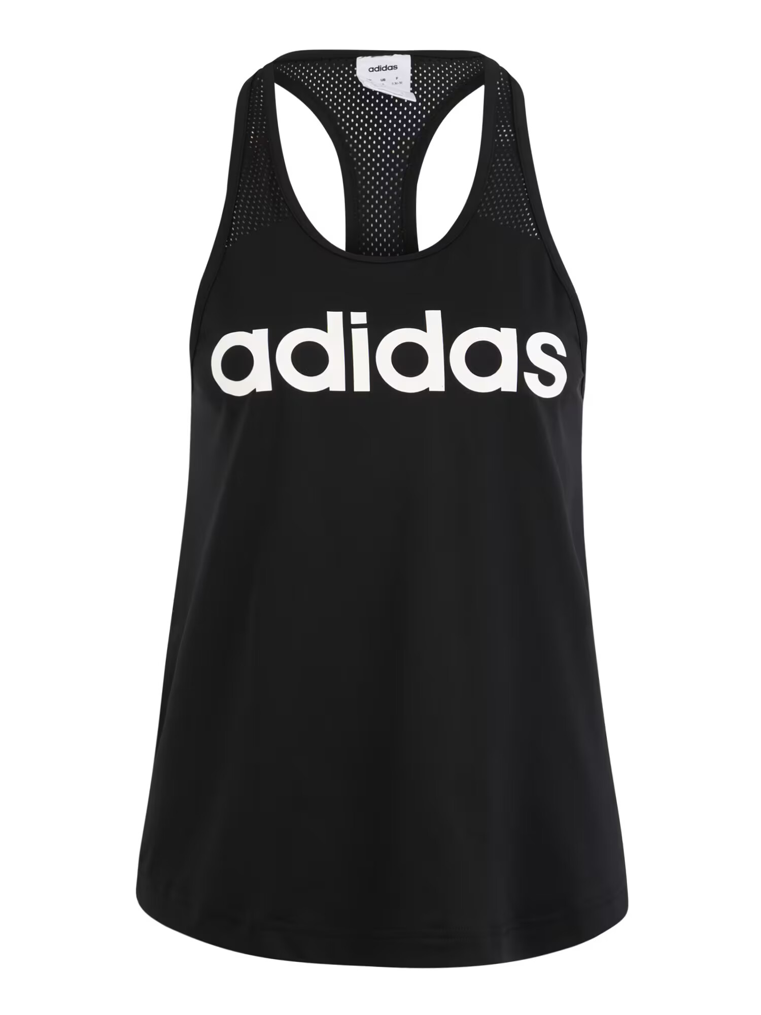 ADIDAS PERFORMANCE Αθλητικό τοπ μαύρο / λευκό - Pepit.gr