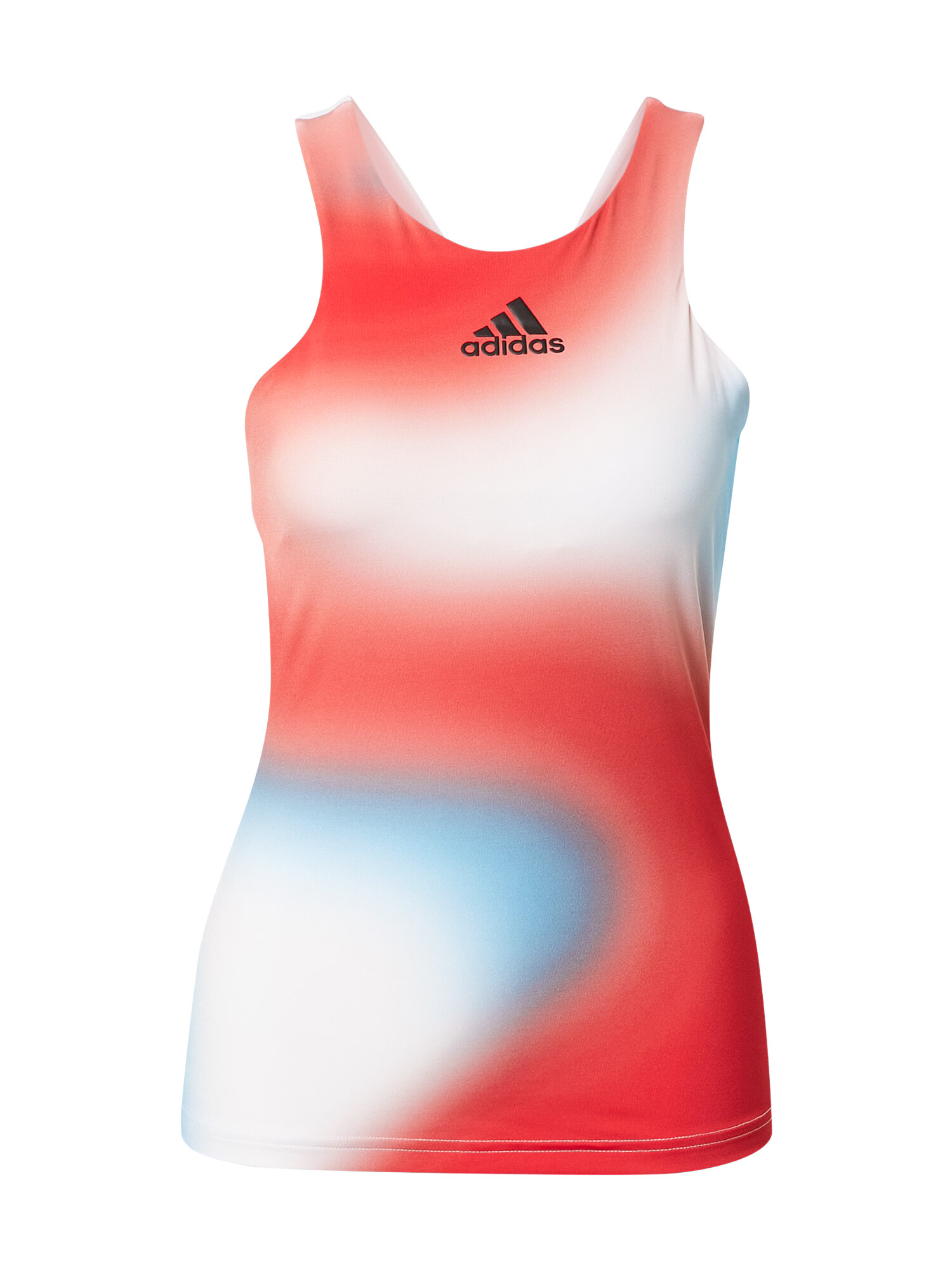 ADIDAS SPORTSWEAR Αθλητικό τοπ 'Melbourne' γαλάζιο / κόκκινο / λευκό - Pepit.gr