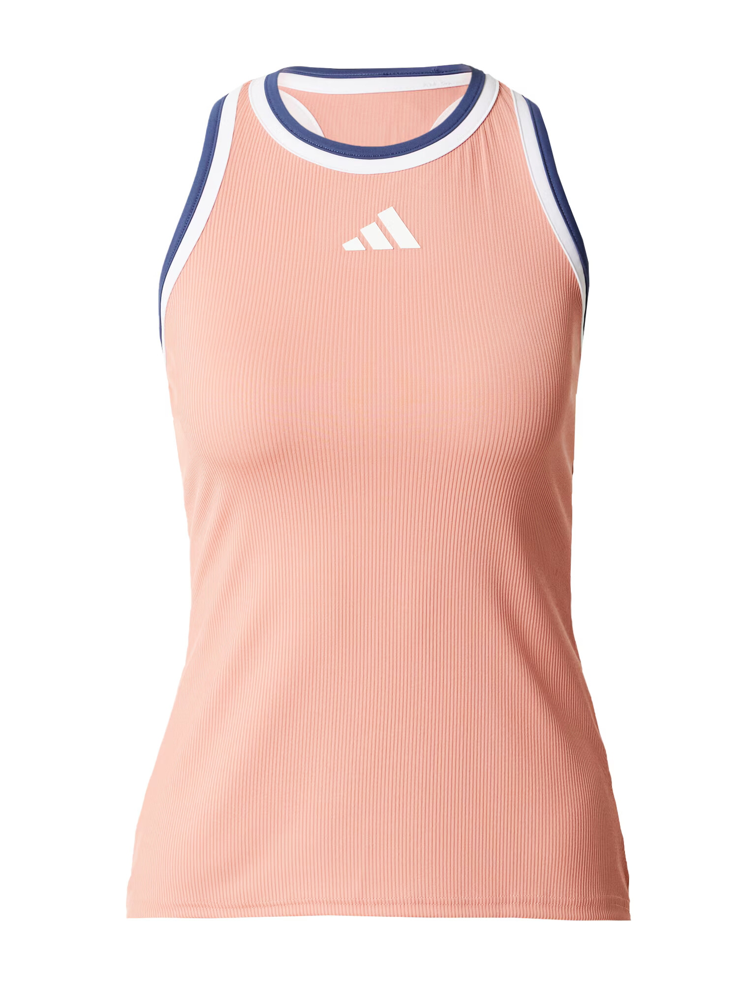 ADIDAS PERFORMANCE Αθλητικό τοπ 'Clubhouse Classic Premium' ναυτικό μπλε / πορτοκαλί παστέλ / λευκό - Pepit.gr