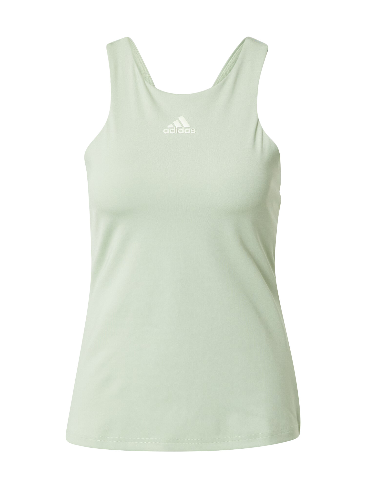 ADIDAS SPORTSWEAR Αθλητικό τοπ πράσινο παστέλ / λευκό - Pepit.gr