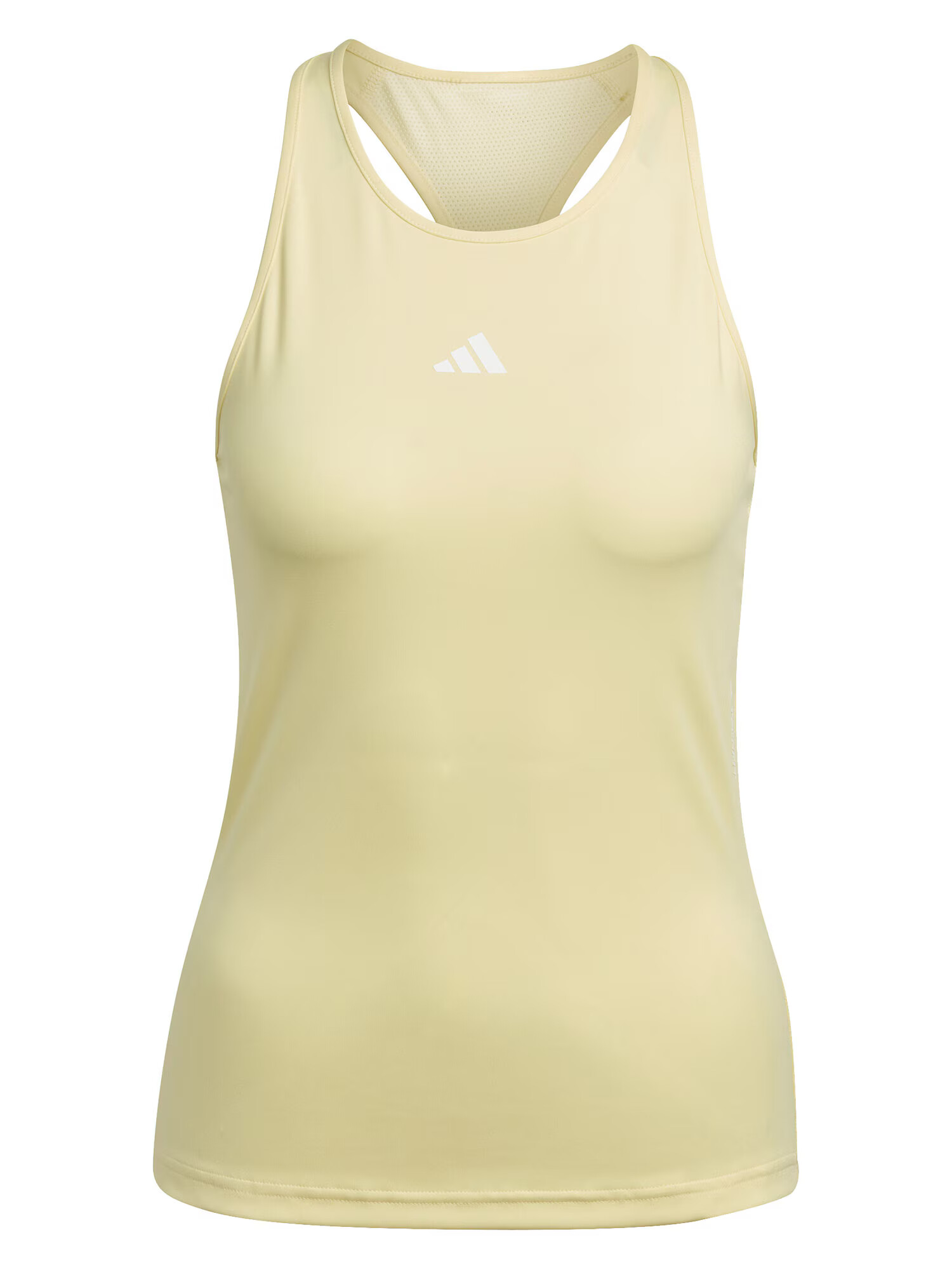 ADIDAS PERFORMANCE Αθλητικό τοπ 'Techfit Racerback ' κίτρινο παστέλ / λευκό - Pepit.gr