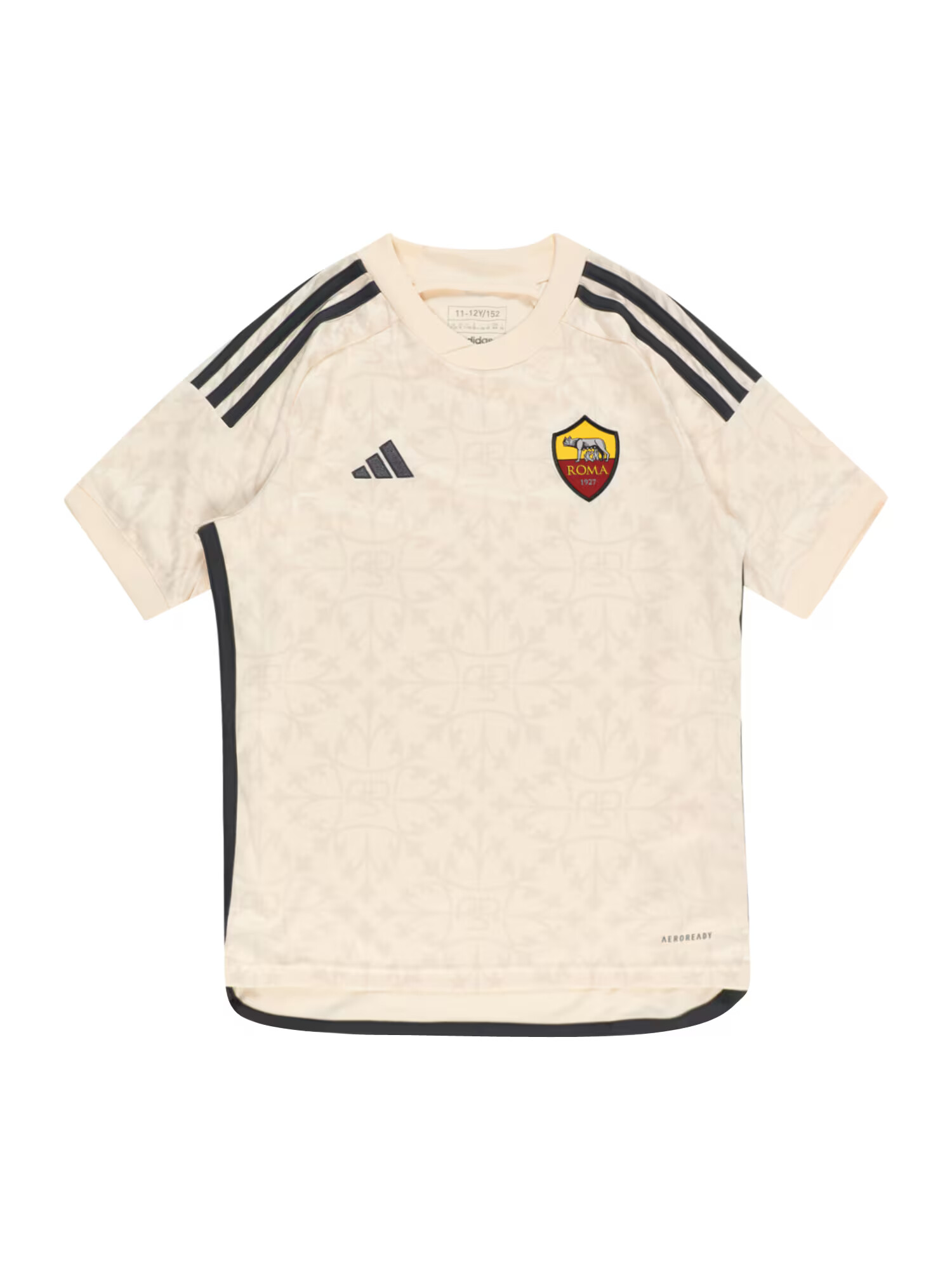 ADIDAS PERFORMANCE Λειτουργικό μπλουζάκι 'As Roma 23/24' γκρεζ / ανοικτό γκρι / κρεμεζί / μαύρο - Pepit.gr