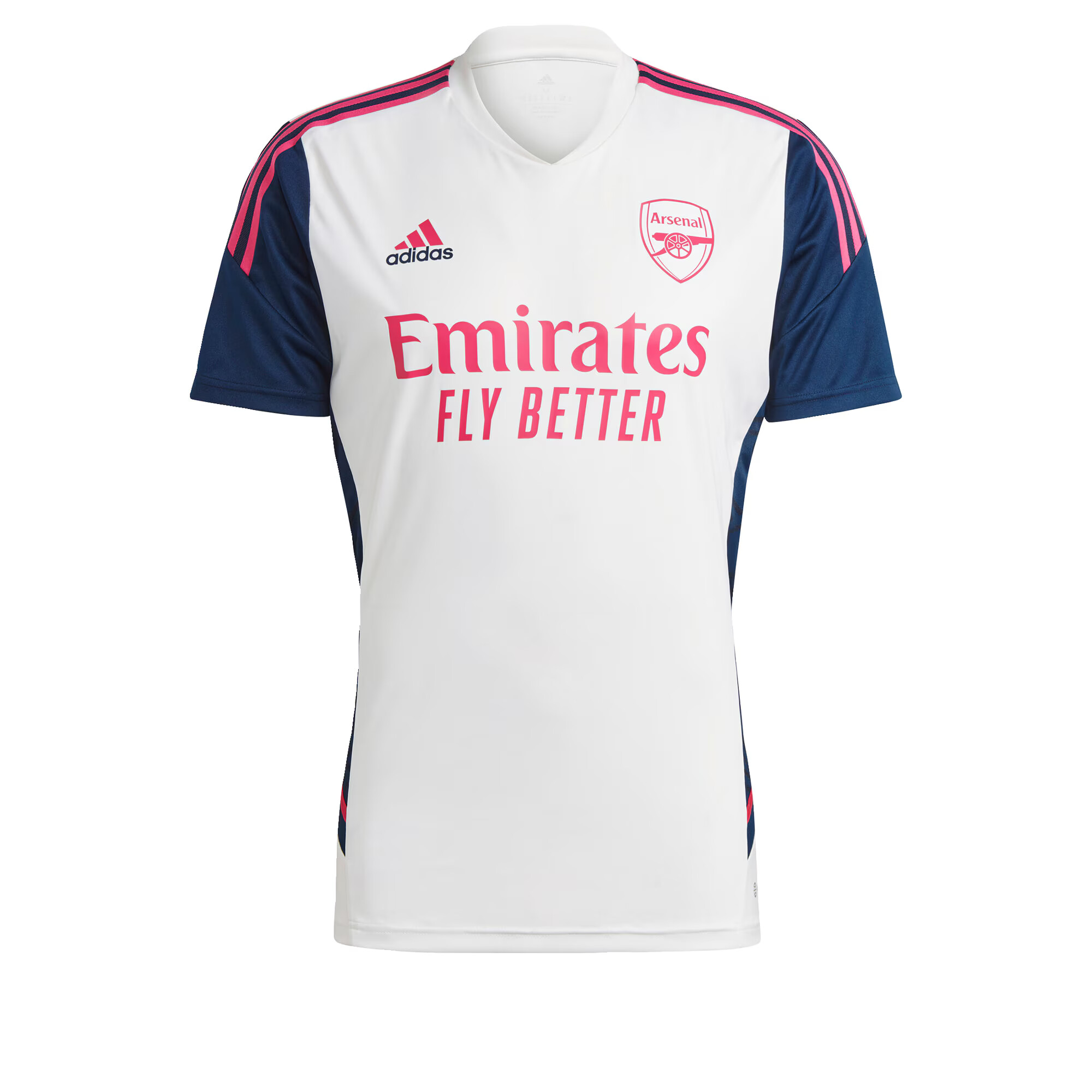 ADIDAS PERFORMANCE Λειτουργικό μπλουζάκι ' FC Arsenal Condivo 22' ναυτικό μπλε / ροζ / offwhite - Pepit.gr