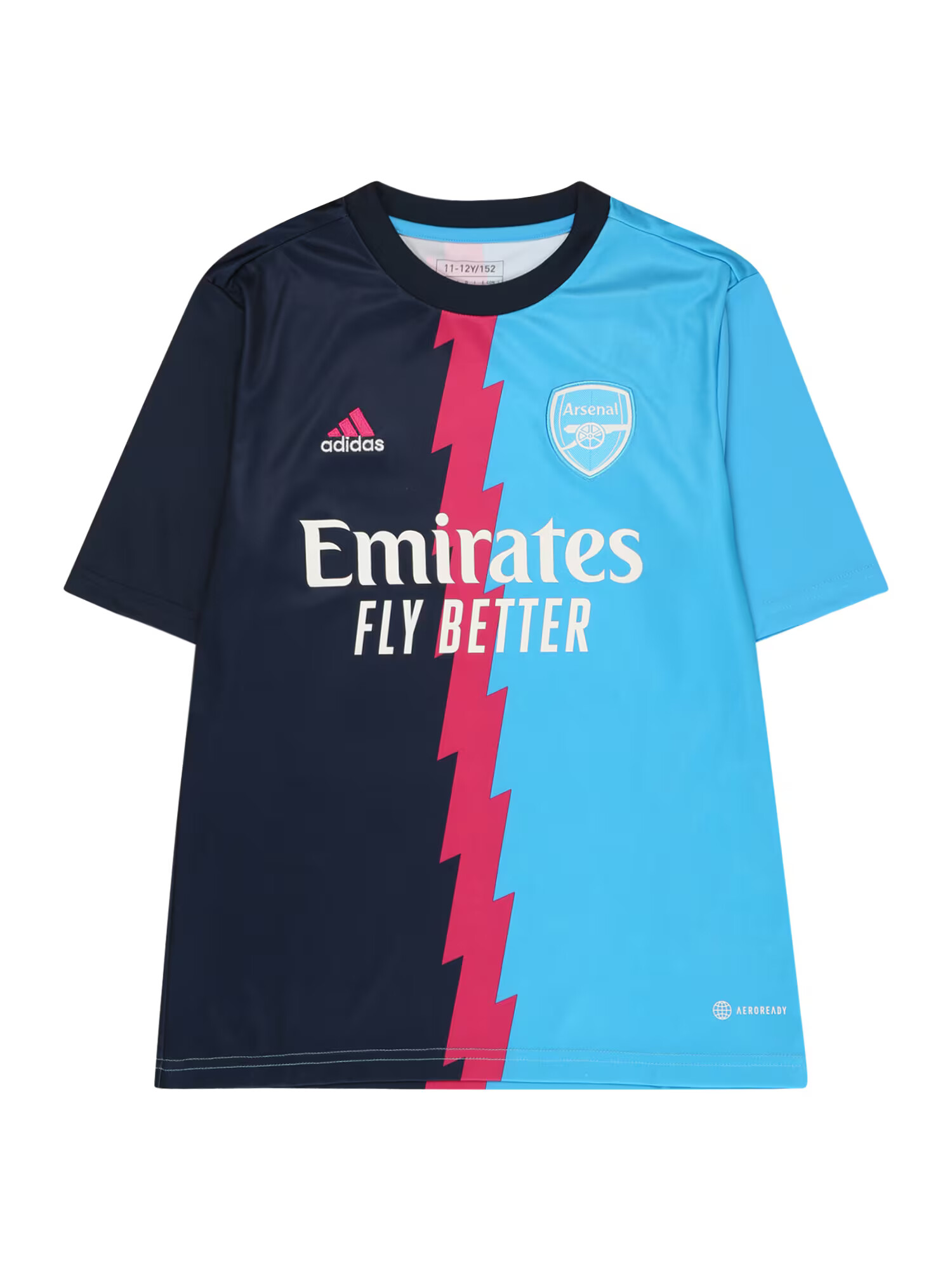 ADIDAS PERFORMANCE Λειτουργικό μπλουζάκι 'FC Arsenal' ναυτικό μπλε / γαλάζιο / κόκκινο / λευκό - Pepit.gr