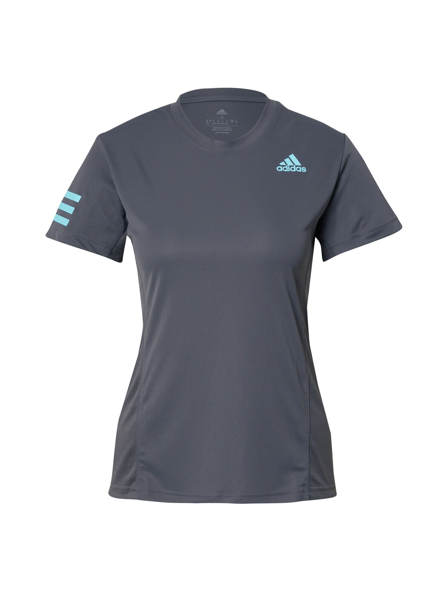 ADIDAS PERFORMANCE Λειτουργικό μπλουζάκι γαλάζιο / σκούρο γκρι - Pepit.gr