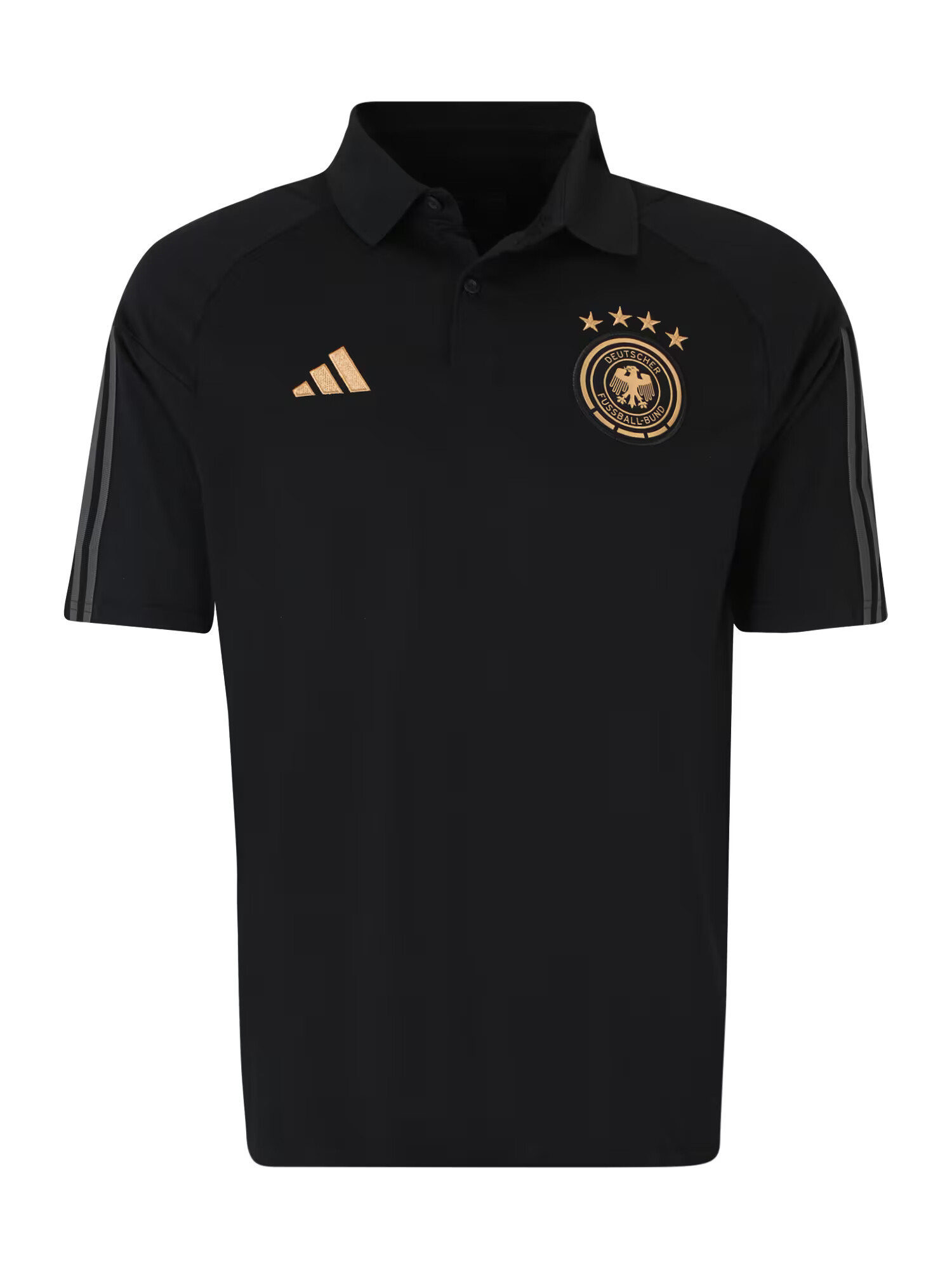 ADIDAS PERFORMANCE Λειτουργικό μπλουζάκι 'Germany Tiro 23' ανοικτό μπεζ / γκρι / μαύρο - Pepit.gr