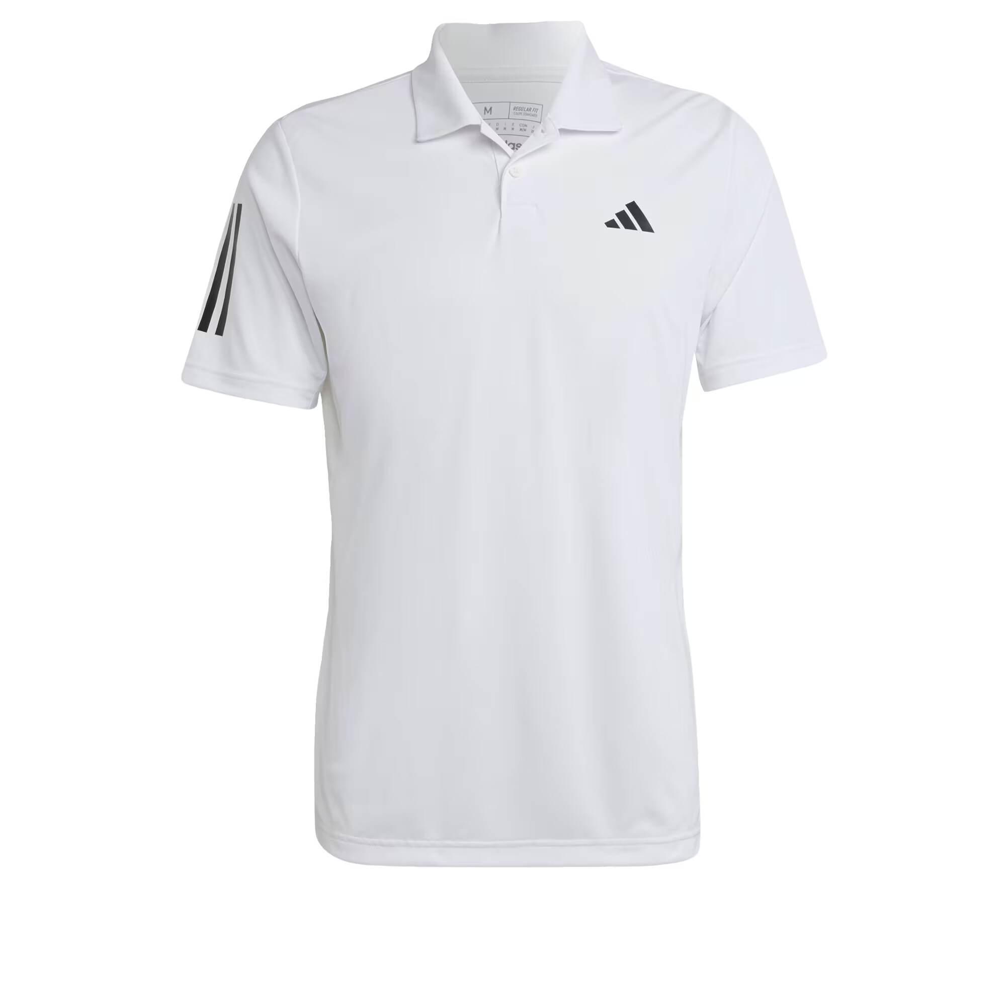 ADIDAS PERFORMANCE Λειτουργικό μπλουζάκι 'Club 3-Streifen' μαύρο / λευκό - Pepit.gr