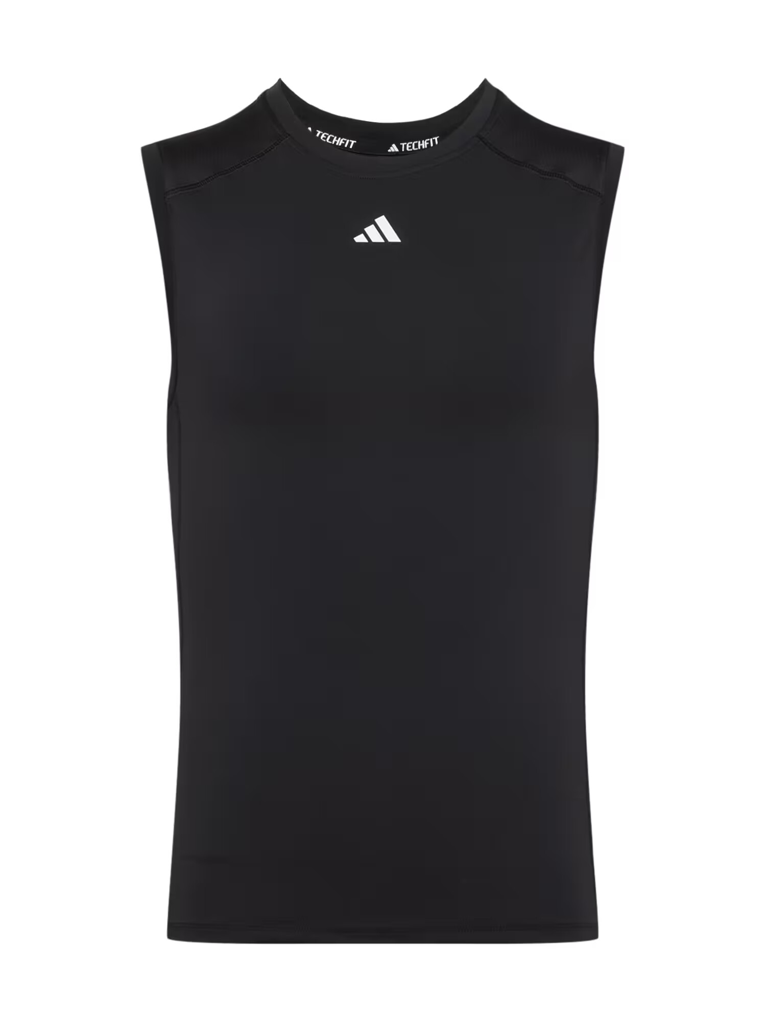 ADIDAS PERFORMANCE Λειτουργικό μπλουζάκι 'Techfit ' μαύρο / λευκό - Pepit.gr