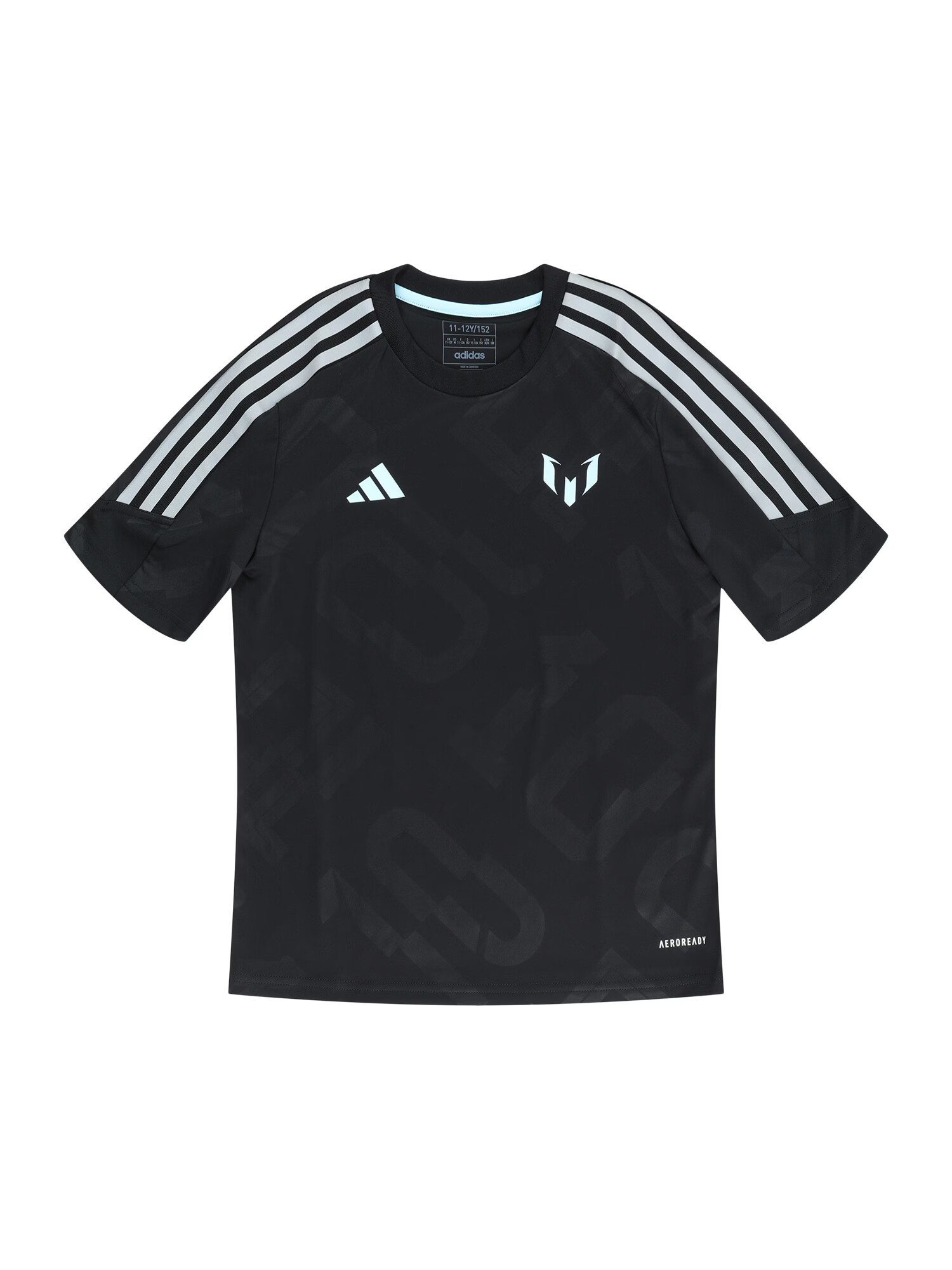 ADIDAS PERFORMANCE Λειτουργικό μπλουζάκι 'Messi' ανθρακί / μαύρο / λευκό - Pepit.gr