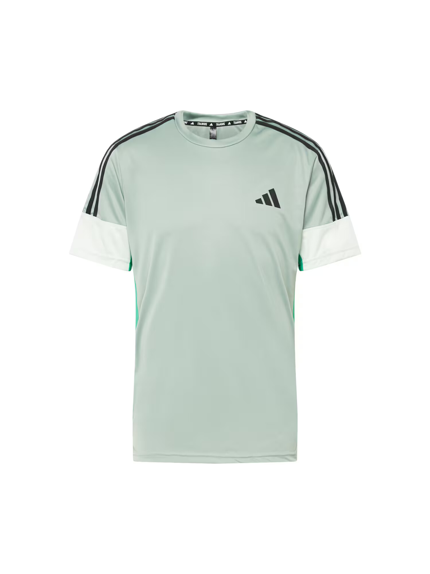 ADIDAS PERFORMANCE Λειτουργικό μπλουζάκι πράσινο γρασιδιού / ανοικτό πράσινο / μαύρο / offwhite - Pepit.gr