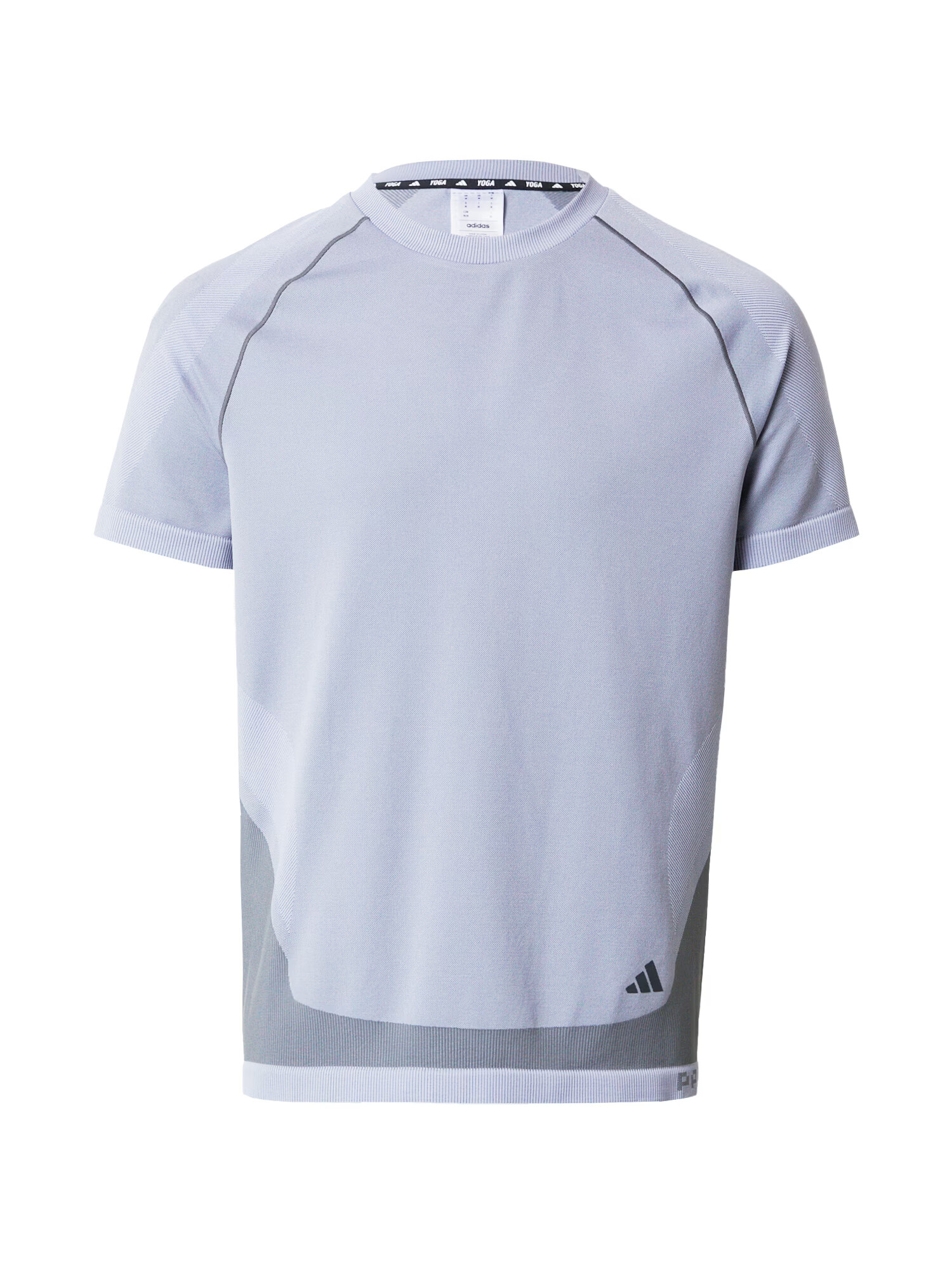 ADIDAS PERFORMANCE Λειτουργικό μπλουζάκι 'Prime Seamless' γκρι / πασχαλιά / μαύρο - Pepit.gr