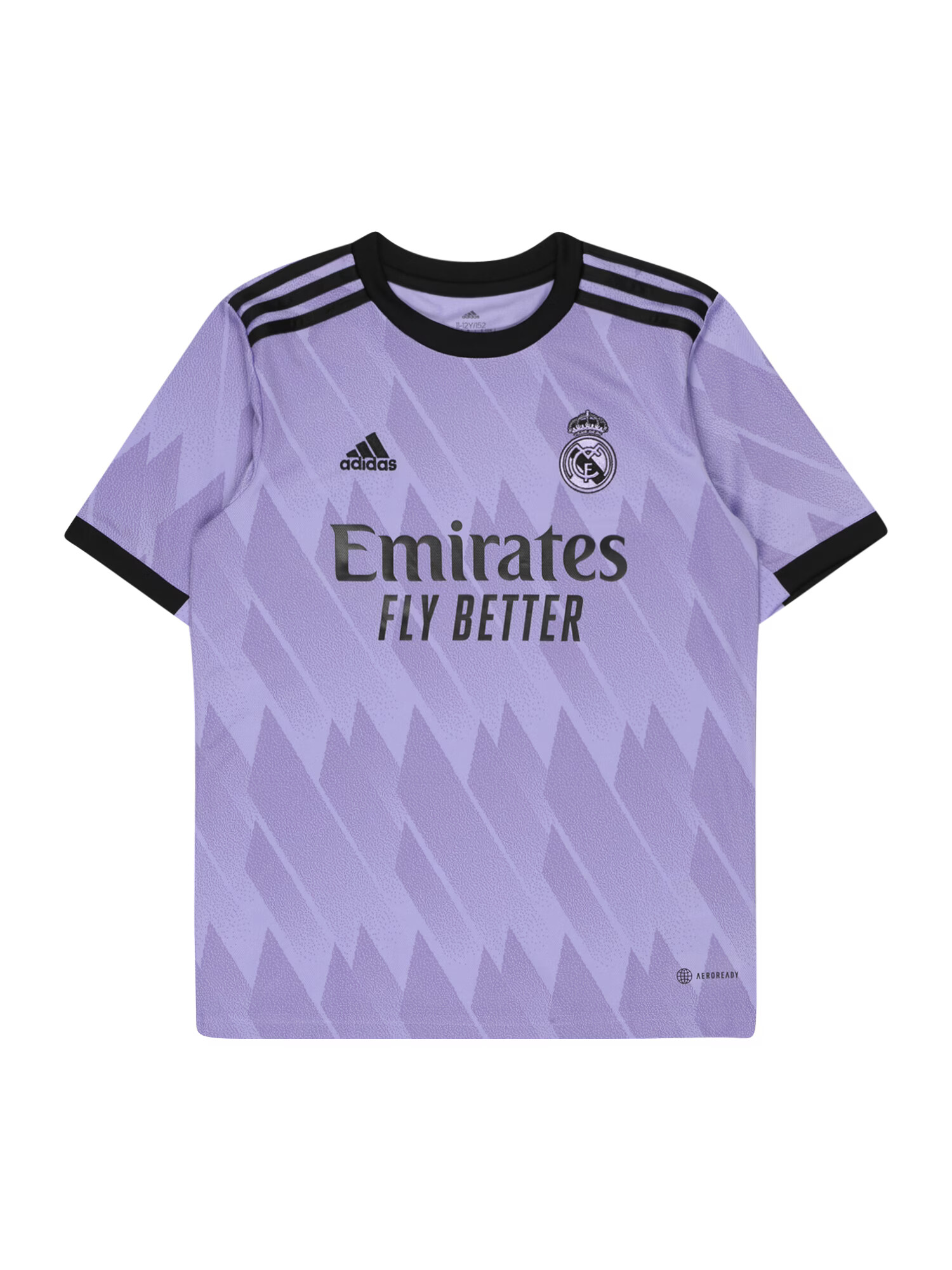 ADIDAS PERFORMANCE Λειτουργικό μπλουζάκι 'Real Madrid 22/23 Away' λεβάντα / ανοικτό λιλά / μαύρο - Pepit.gr