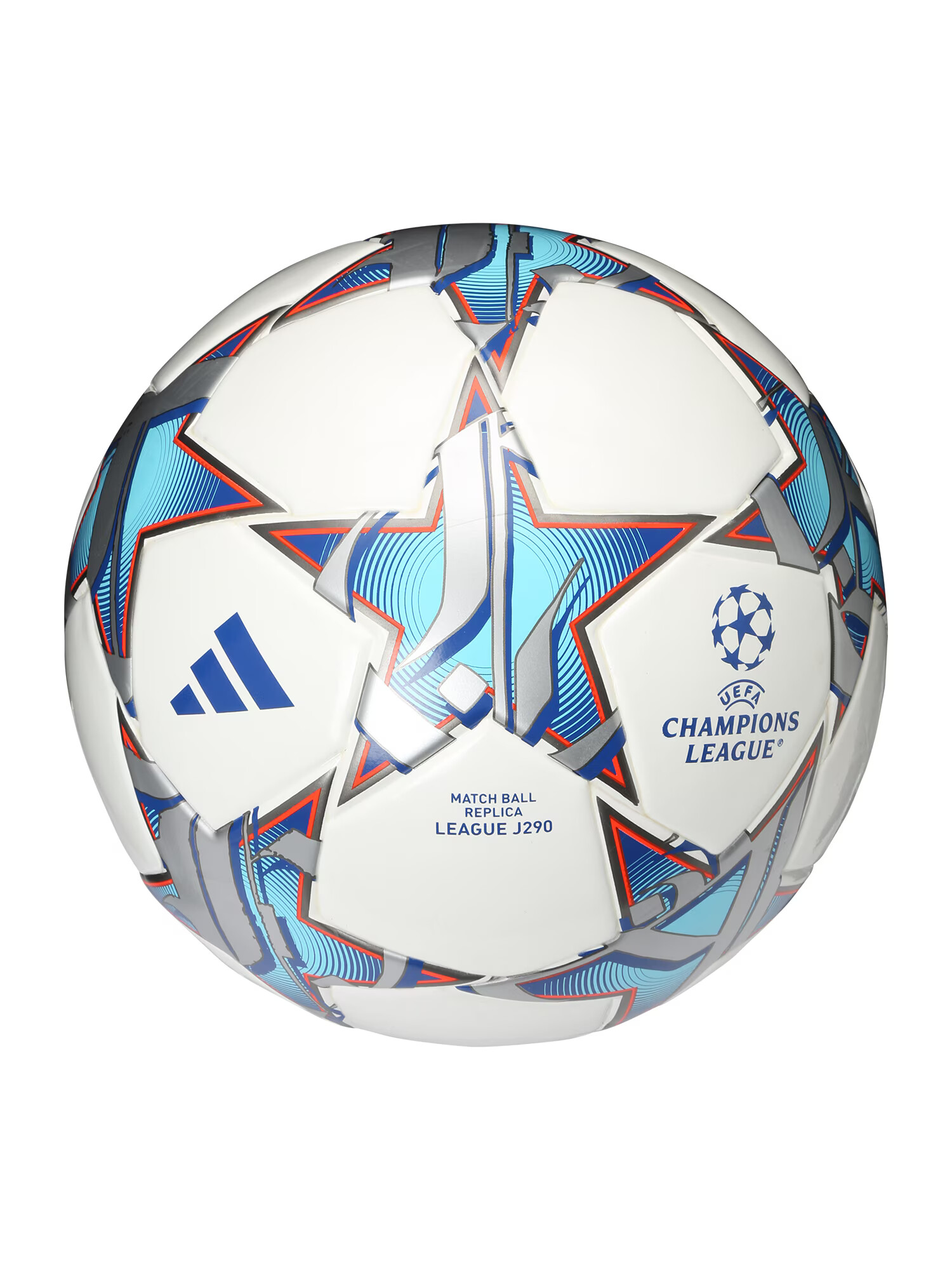 ADIDAS PERFORMANCE Μπάλα 'UCL Junior 290 League 23/24' μπλε / κόκκινο / ασημί / λευκό - Pepit.gr