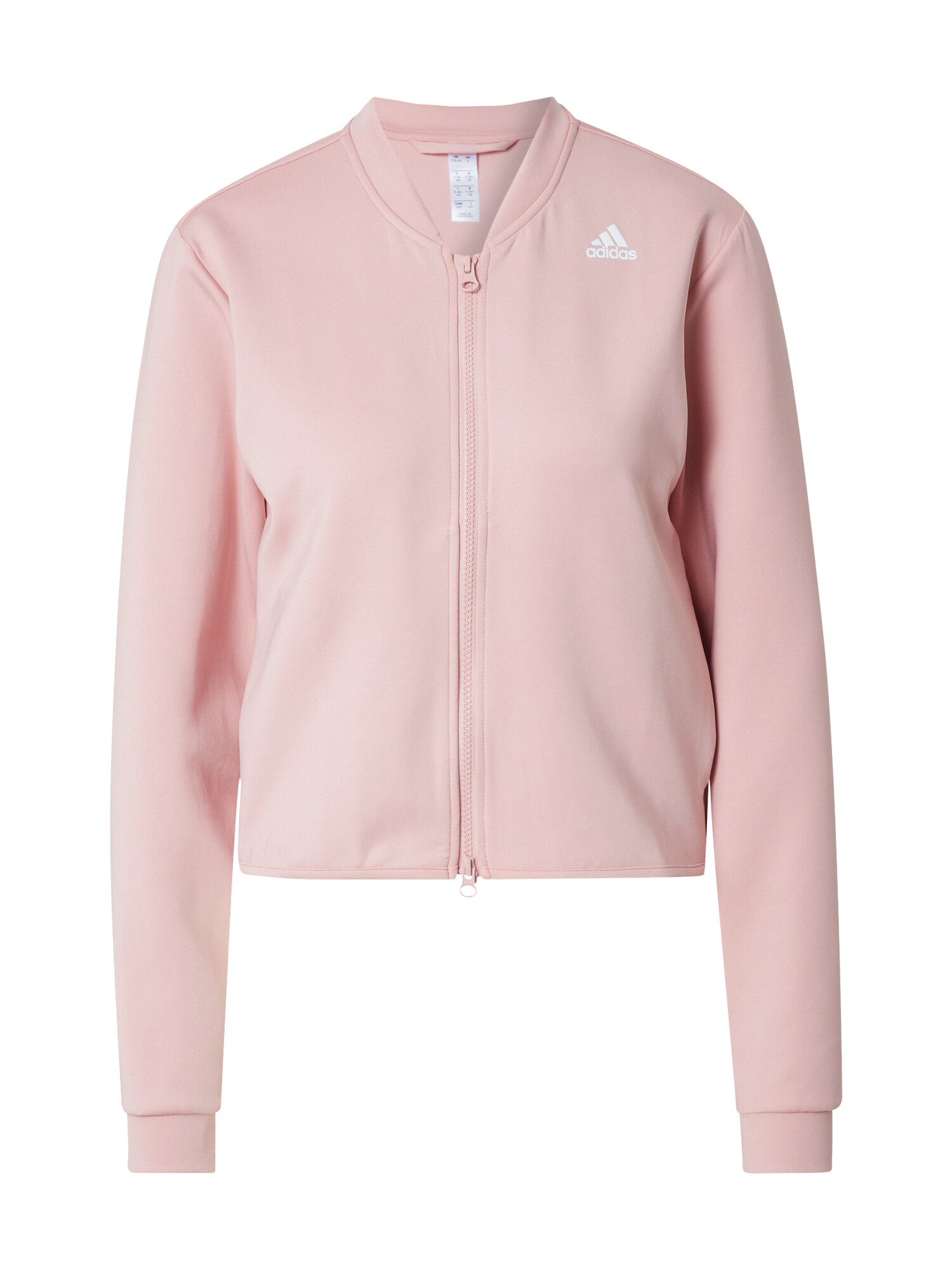 ADIDAS SPORTSWEAR Μπουφάν άσκησης μοβ / λευκό - Pepit.gr