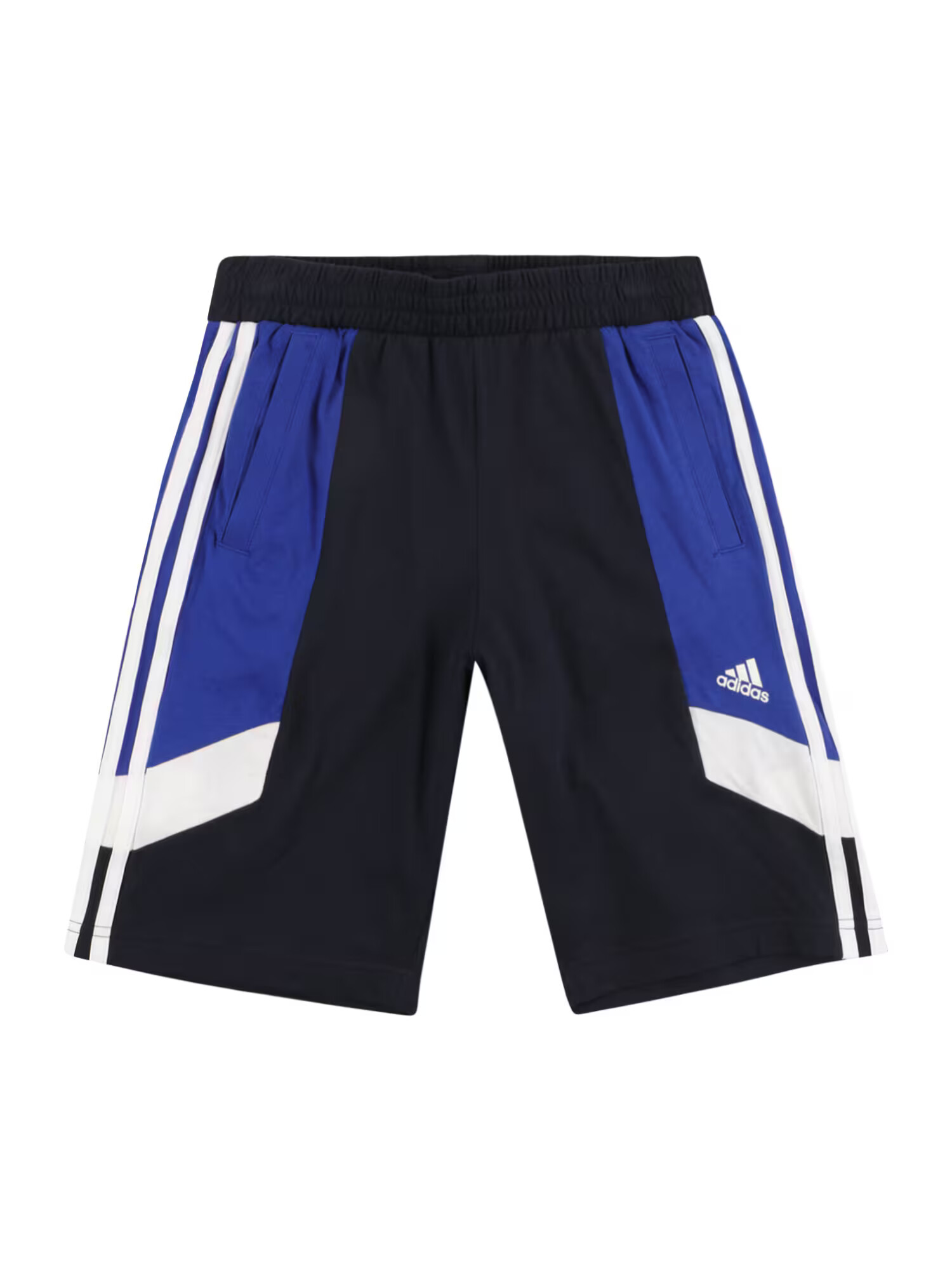 ADIDAS PERFORMANCE Παντελόνι φόρμας 'Colorblock 3-Stripes Fit' μπλε / μαύρο / offwhite - Pepit.gr