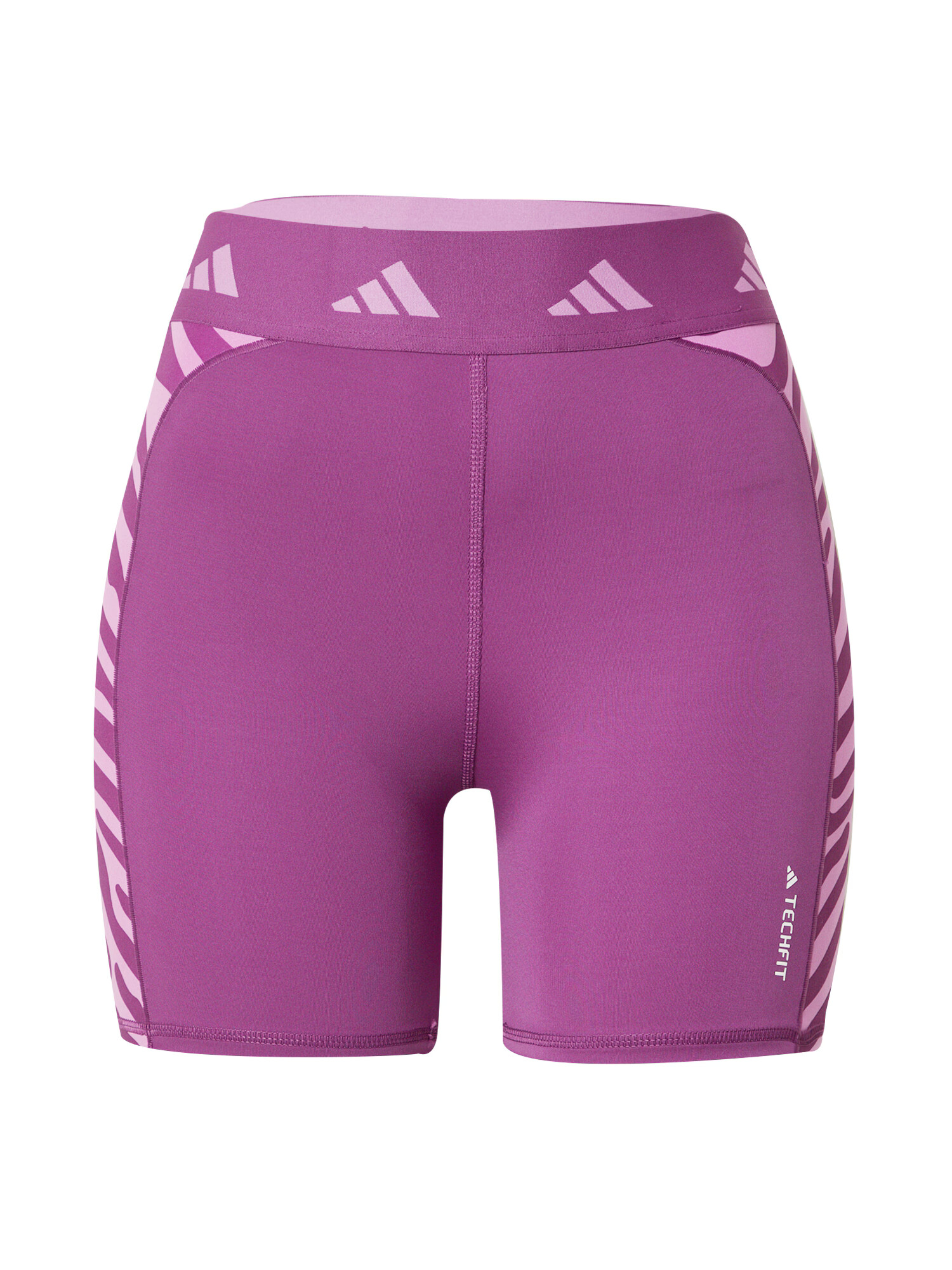 ADIDAS PERFORMANCE Παντελόνι φόρμας 'Hyperglam Techfit Zebra High-Waisted' λιλά / πασχαλιά / λευκό - Pepit.gr