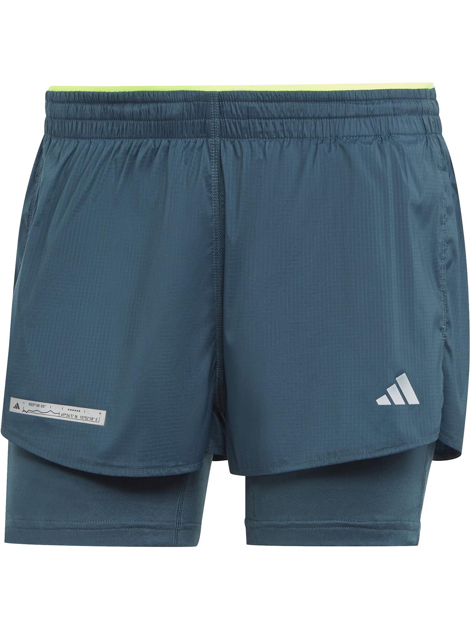 ADIDAS PERFORMANCE Παντελόνι φόρμας 'Ultimate Two-In-One' λάιμ / γκρι / πετρόλ - Pepit.gr