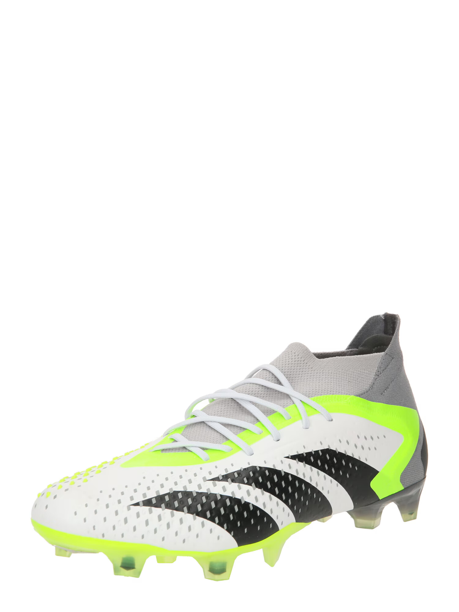 ADIDAS PERFORMANCE Παπούτσι ποδοσφαίρου 'Predator Accuracy.1' γκρι καπνού / πράσινο νέον / μαύρο / λευκό - Pepit.gr