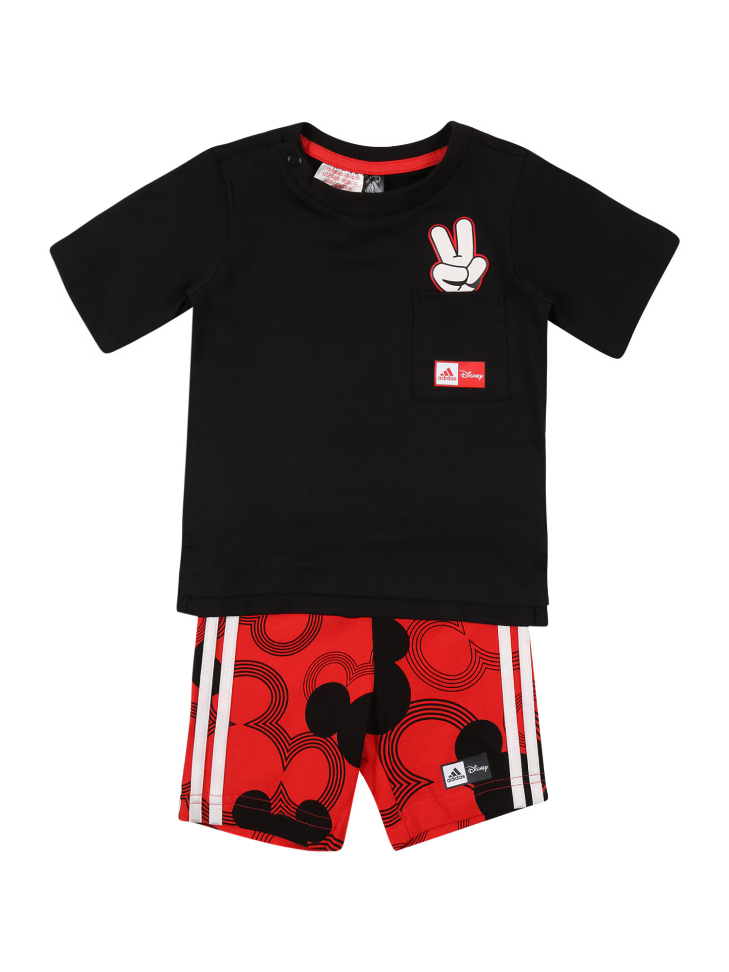 ADIDAS PERFORMANCE Φόρμα 'Disney Mickey Mouse' κόκκινο / μαύρο - Pepit.gr