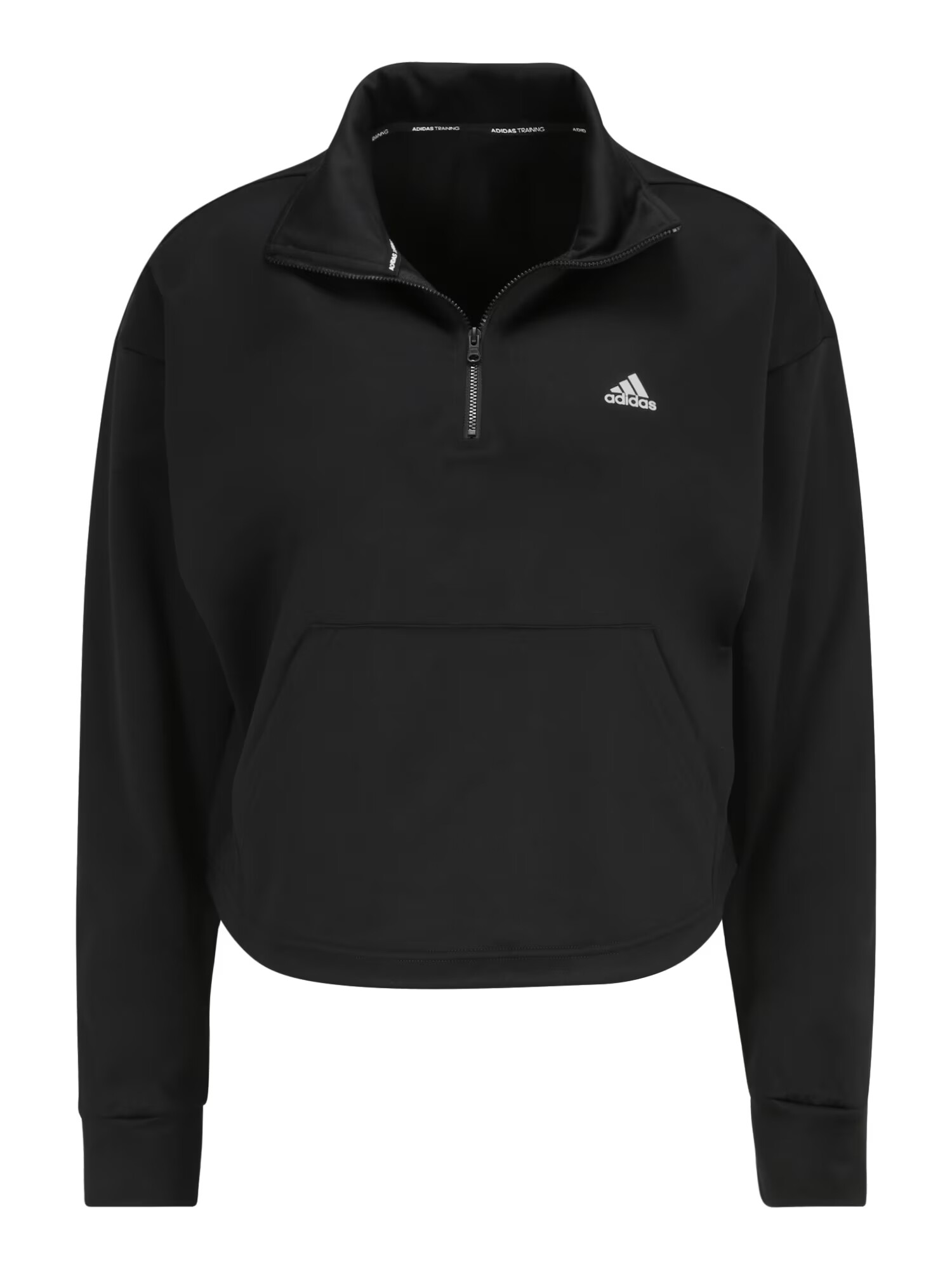 ADIDAS SPORTSWEAR Αθλητική μπλούζα φούτερ 'Aeroready ' μαύρο / λευκό - Pepit.gr