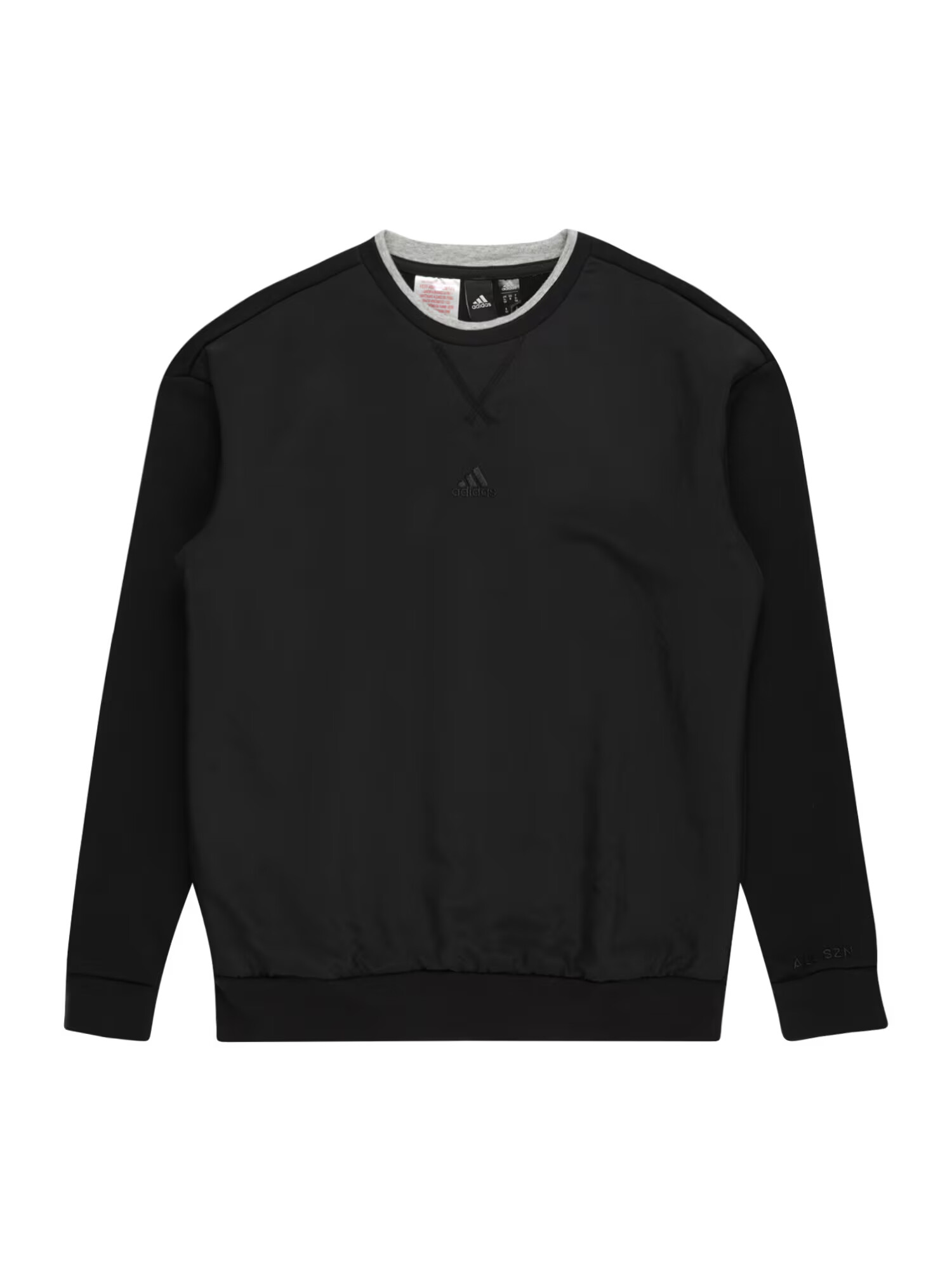 ADIDAS SPORTSWEAR Αθλητική μπλούζα φούτερ 'All Szn Fleece' γκρι / μαύρο - Pepit.gr