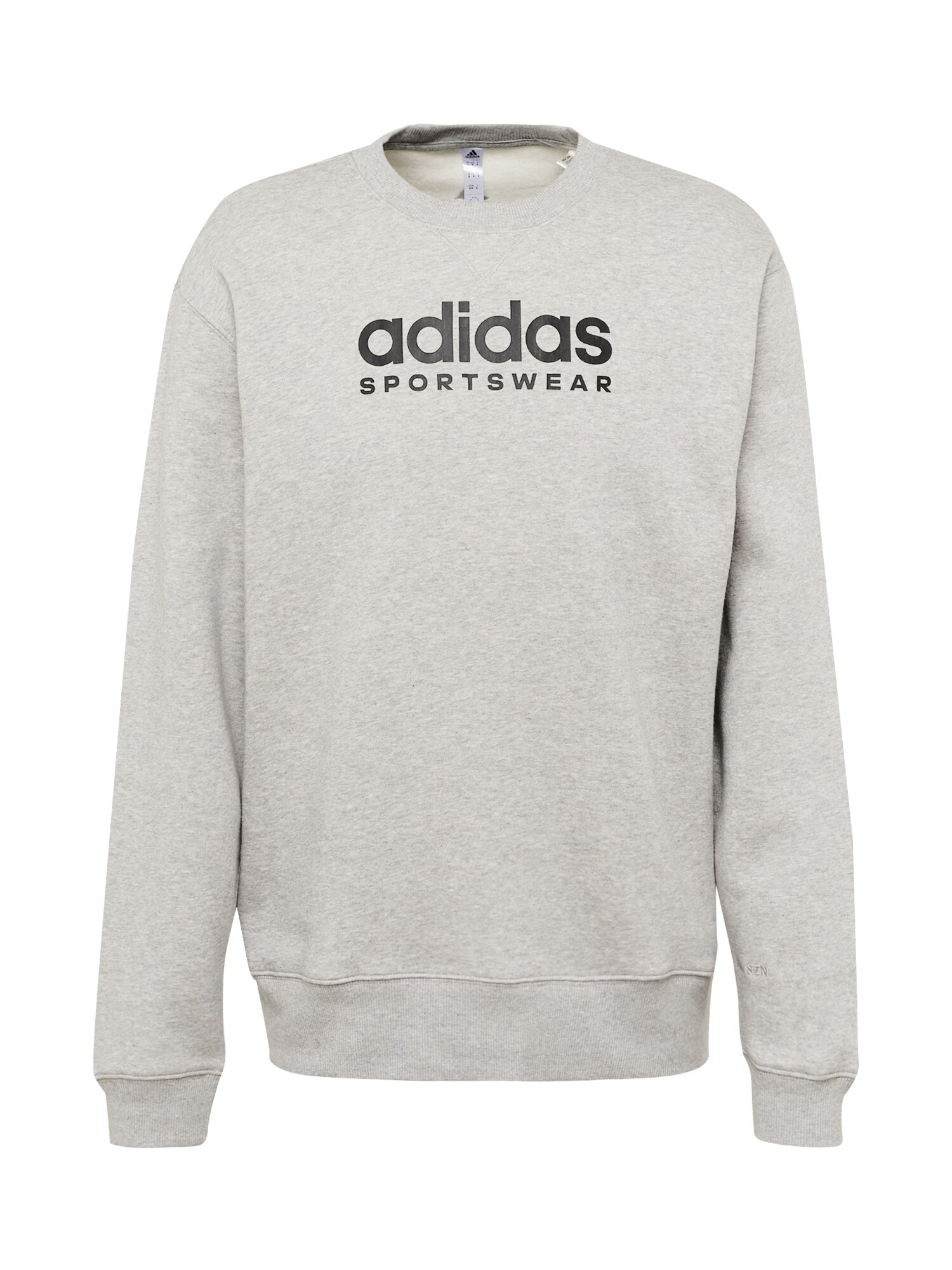 ADIDAS SPORTSWEAR Αθλητική μπλούζα φούτερ 'All Szn Fleece Graphic' γκρι μελανζέ / μαύρο - Pepit.gr