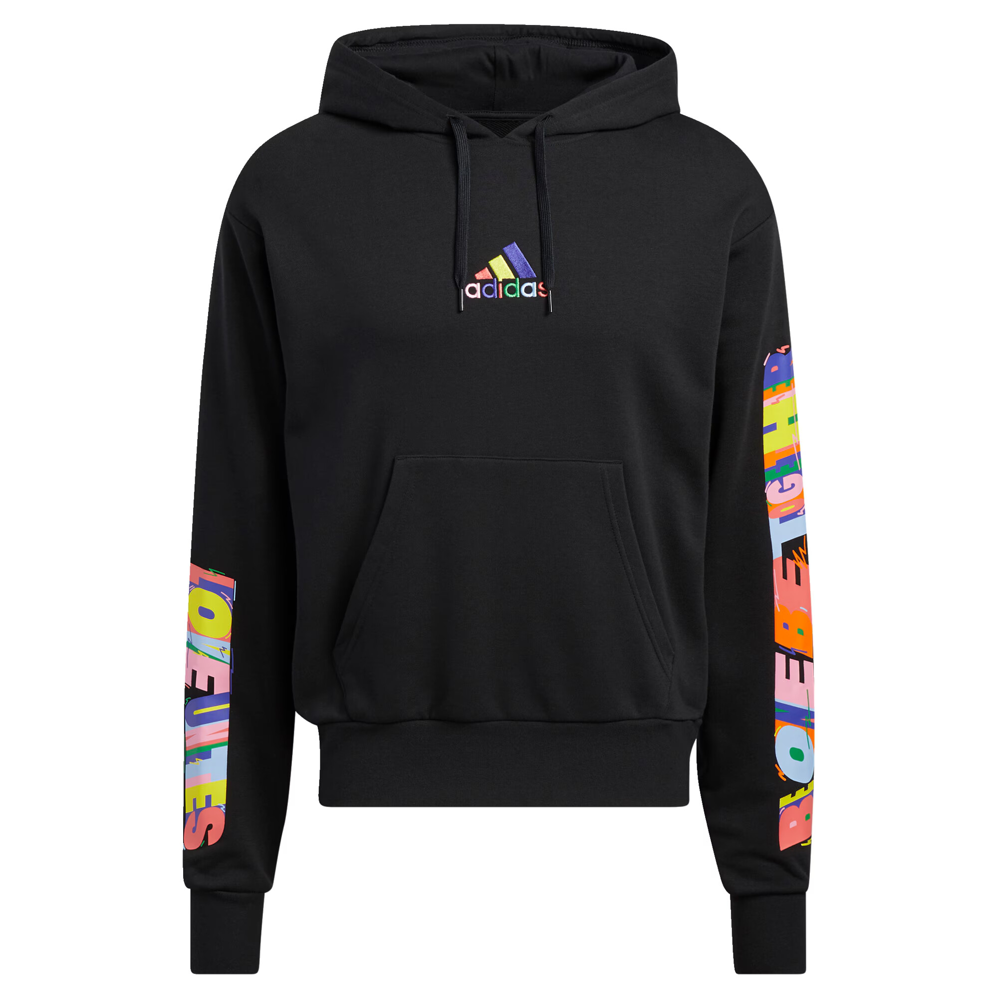 ADIDAS SPORTSWEAR Αθλητική μπλούζα φούτερ ανάμεικτα χρώματα / μαύρο - Pepit.gr