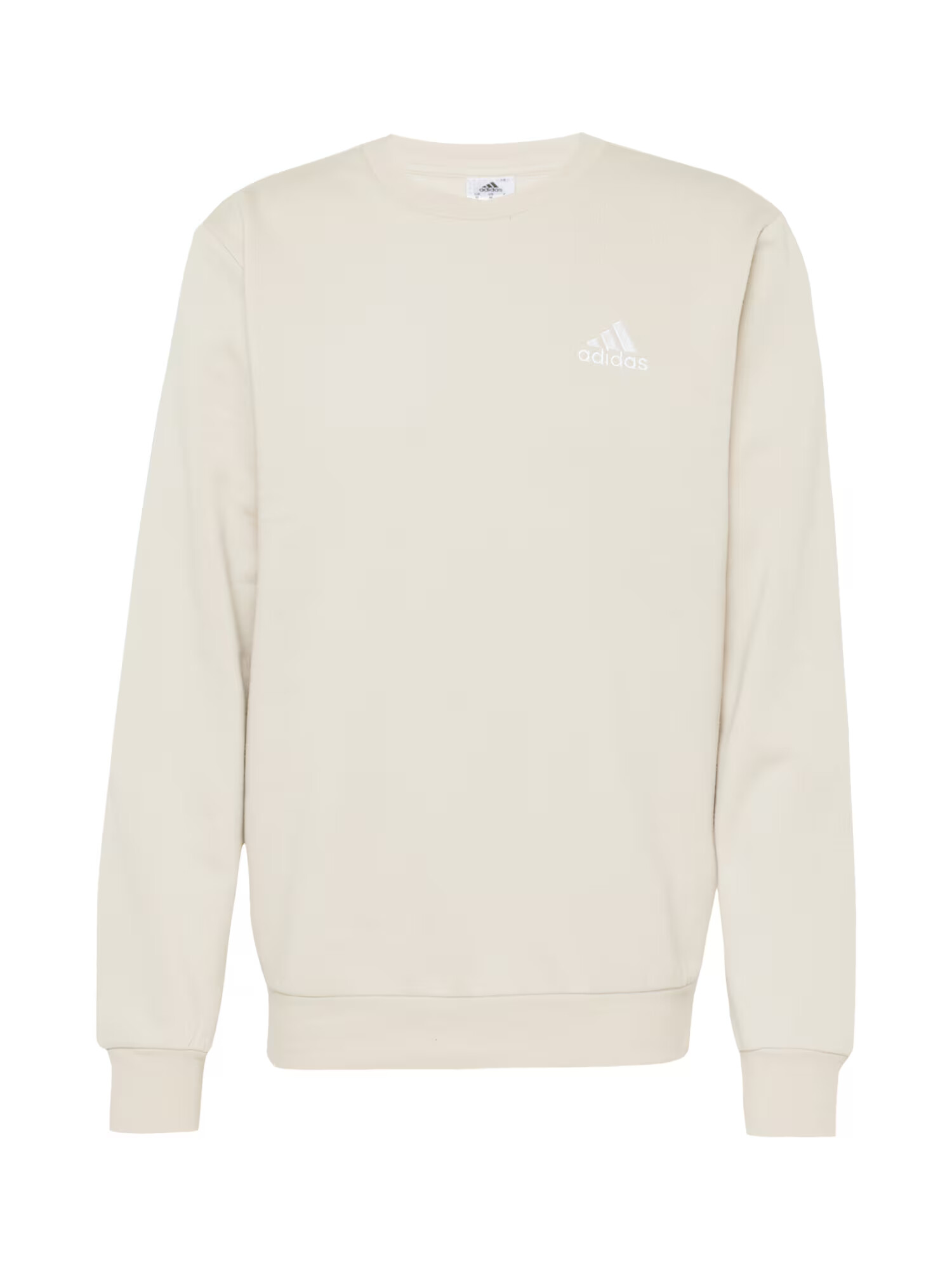 ADIDAS SPORTSWEAR Αθλητική μπλούζα φούτερ 'Essentials Fleece' ανοικτό γκρι / λευκό - Pepit.gr