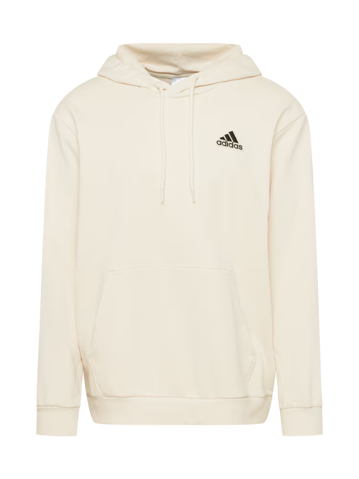 ADIDAS SPORTSWEAR Αθλητική μπλούζα φούτερ ανοικτό μπεζ / μαύρο - Pepit.gr