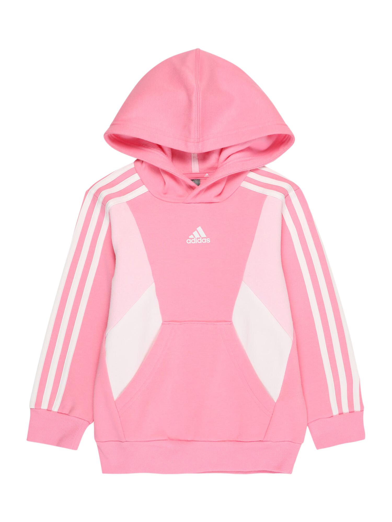 ADIDAS SPORTSWEAR Αθλητική μπλούζα φούτερ ανοικτό ροζ / λευκό - Pepit.gr