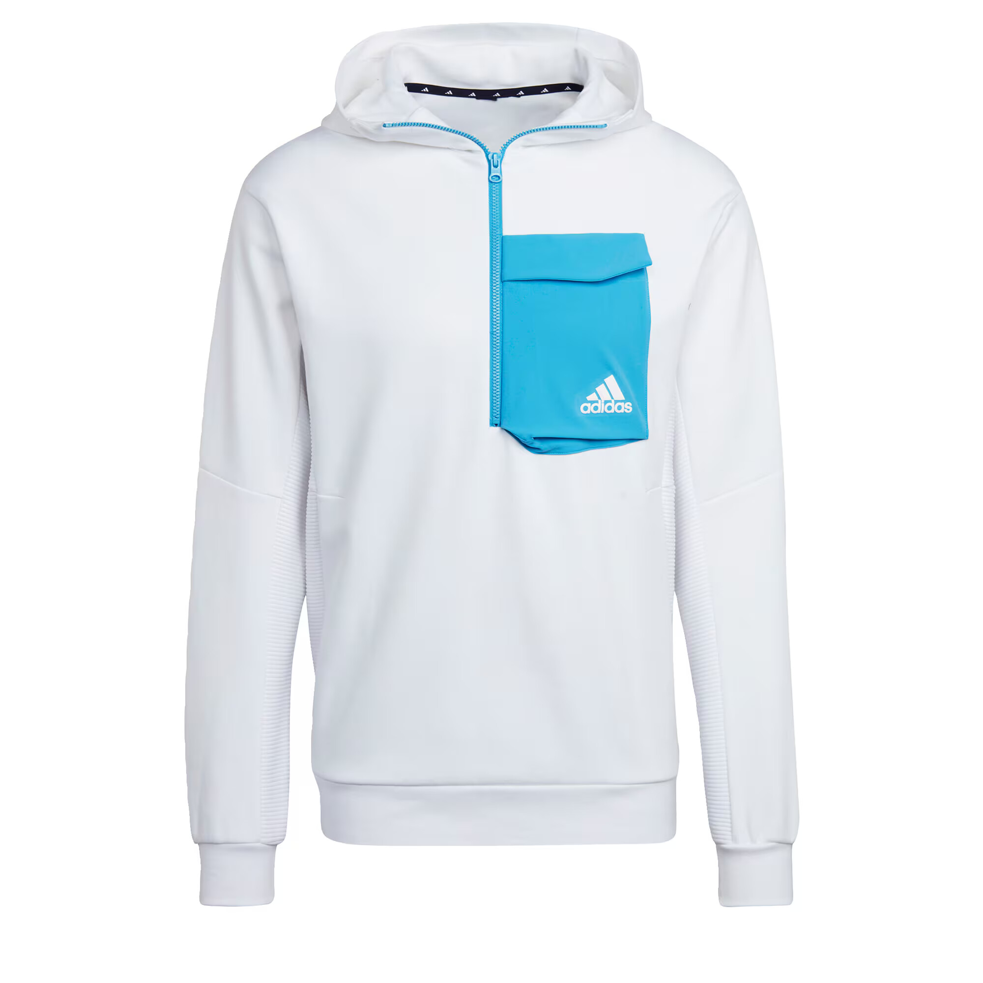 ADIDAS SPORTSWEAR Αθλητική μπλούζα φούτερ 'Designed for Gameday ' μπλε / λευκό - Pepit.gr