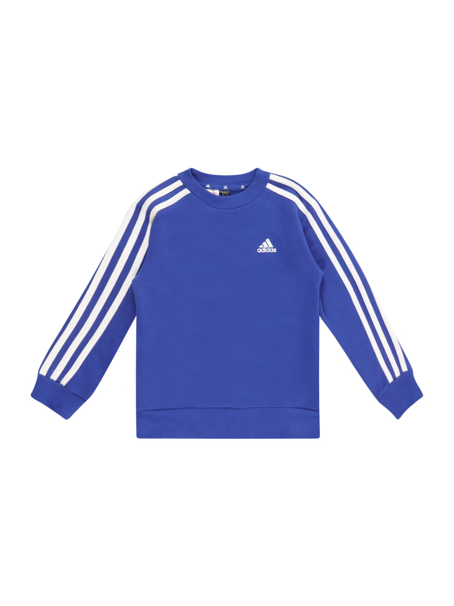 ADIDAS SPORTSWEAR Αθλητική μπλούζα φούτερ 'Essentials 3-Stripes ' μπλε / λευκό - Pepit.gr