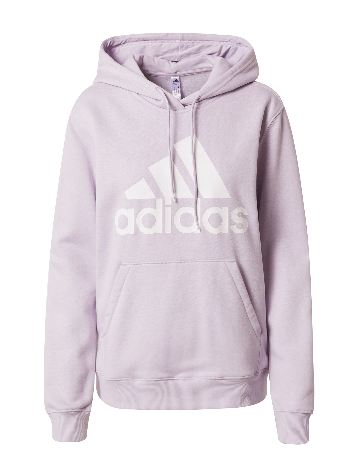 ADIDAS SPORTSWEAR Αθλητική μπλούζα φούτερ 'Essentials Big Logo Fleece' λιλά παστέλ / λευκό - Pepit.gr