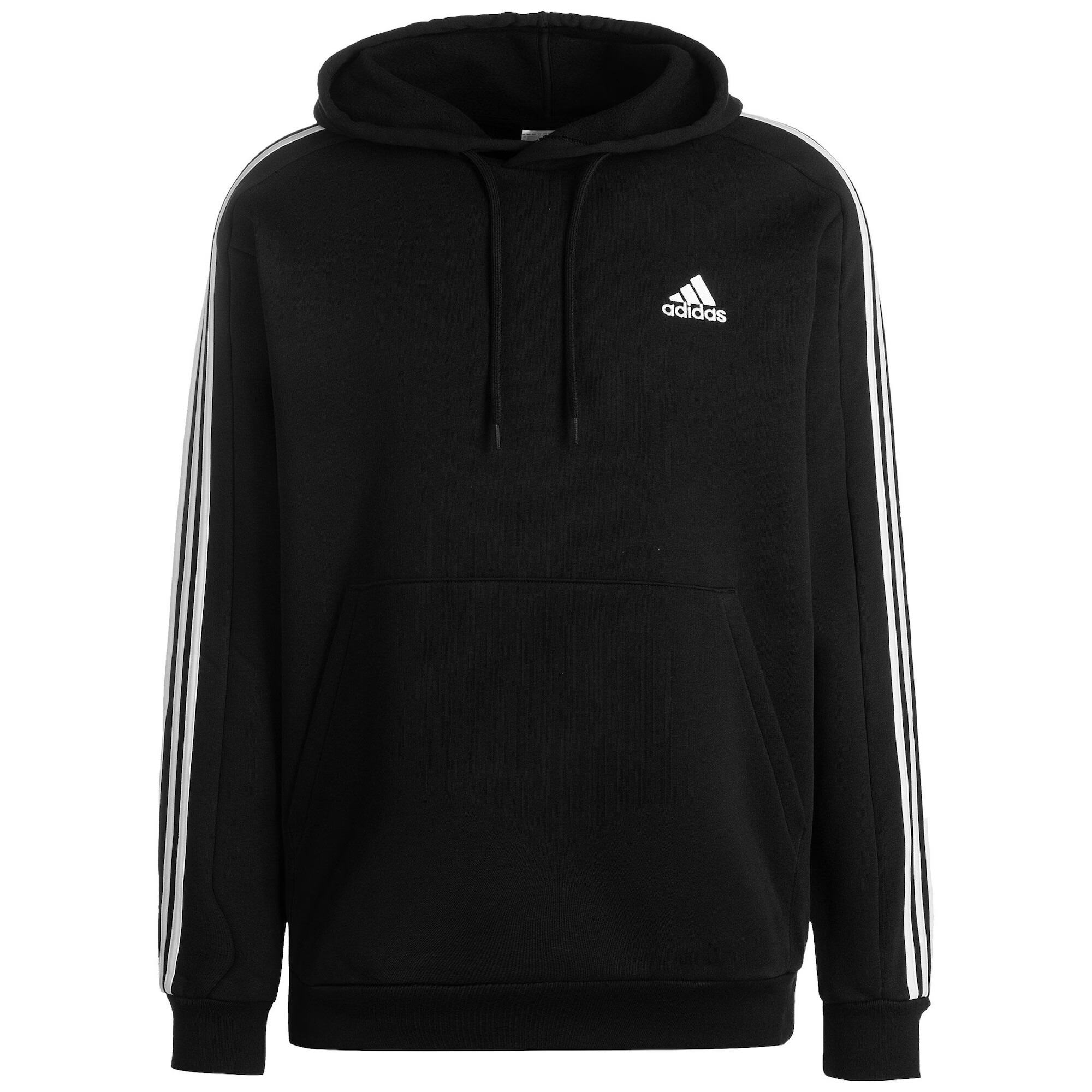 ADIDAS SPORTSWEAR Αθλητική μπλούζα φούτερ 'Essentials' μαύρο / λευκό - Pepit.gr