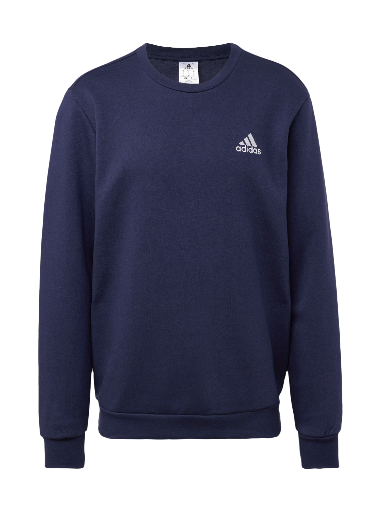 ADIDAS SPORTSWEAR Αθλητική μπλούζα φούτερ 'Essentials' σκούρο μπλε / λευκό - Pepit.gr