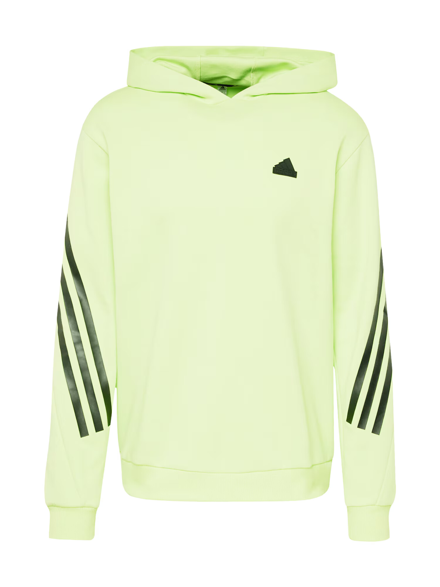 ADIDAS SPORTSWEAR Αθλητική μπλούζα φούτερ 'Future Icons 3-Stripes' ανοικτό πράσινο / μαύρο - Pepit.gr