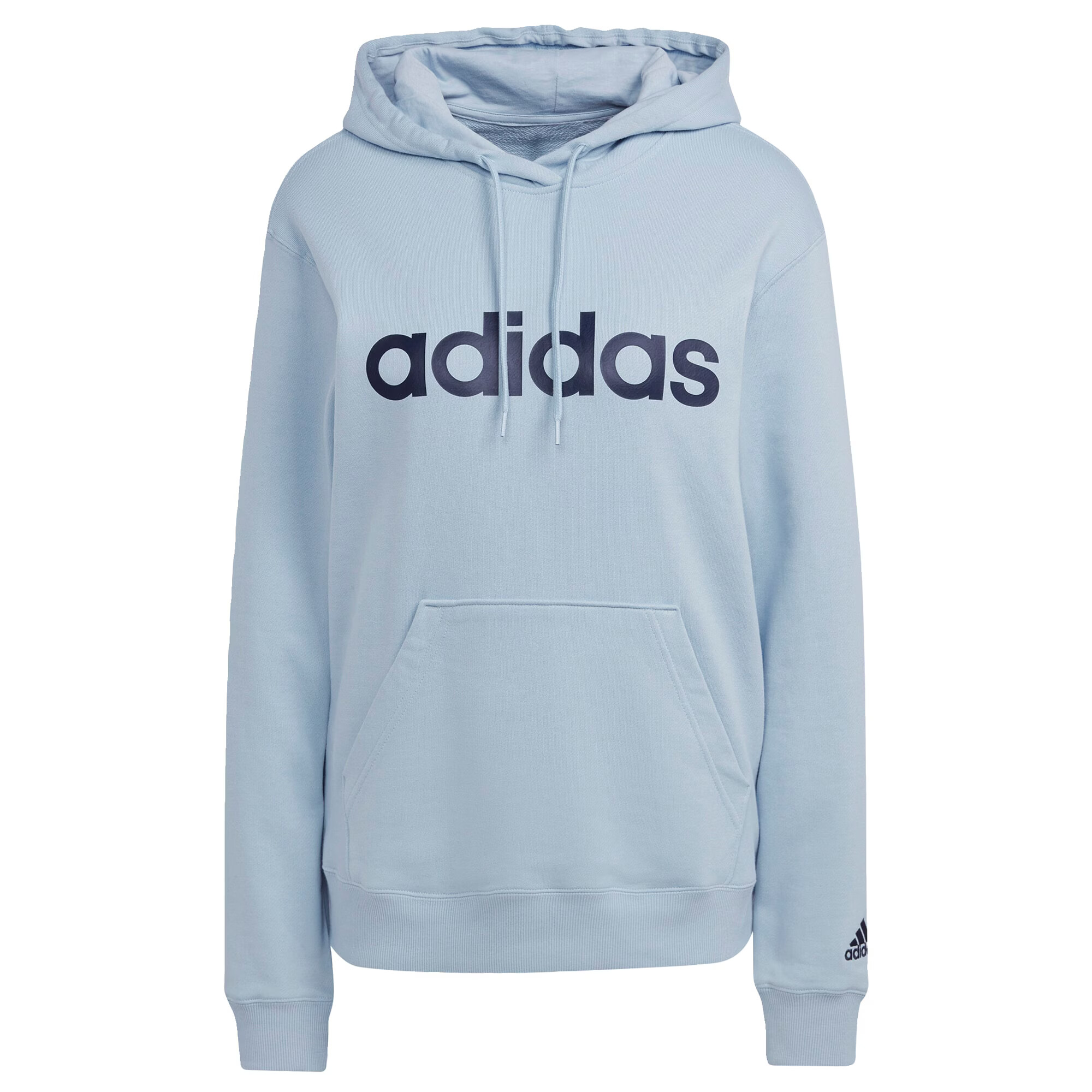 ADIDAS SPORTSWEAR Μπλούζα φούτερ 'Essentials Linear' γαλάζιο / σκούρο μπλε - Pepit.gr