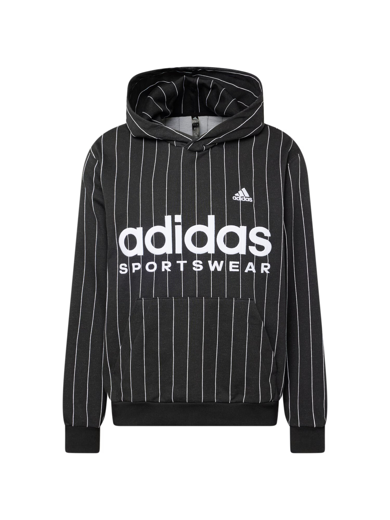 ADIDAS SPORTSWEAR Αθλητική μπλούζα φούτερ γκρι / λευκό - Pepit.gr