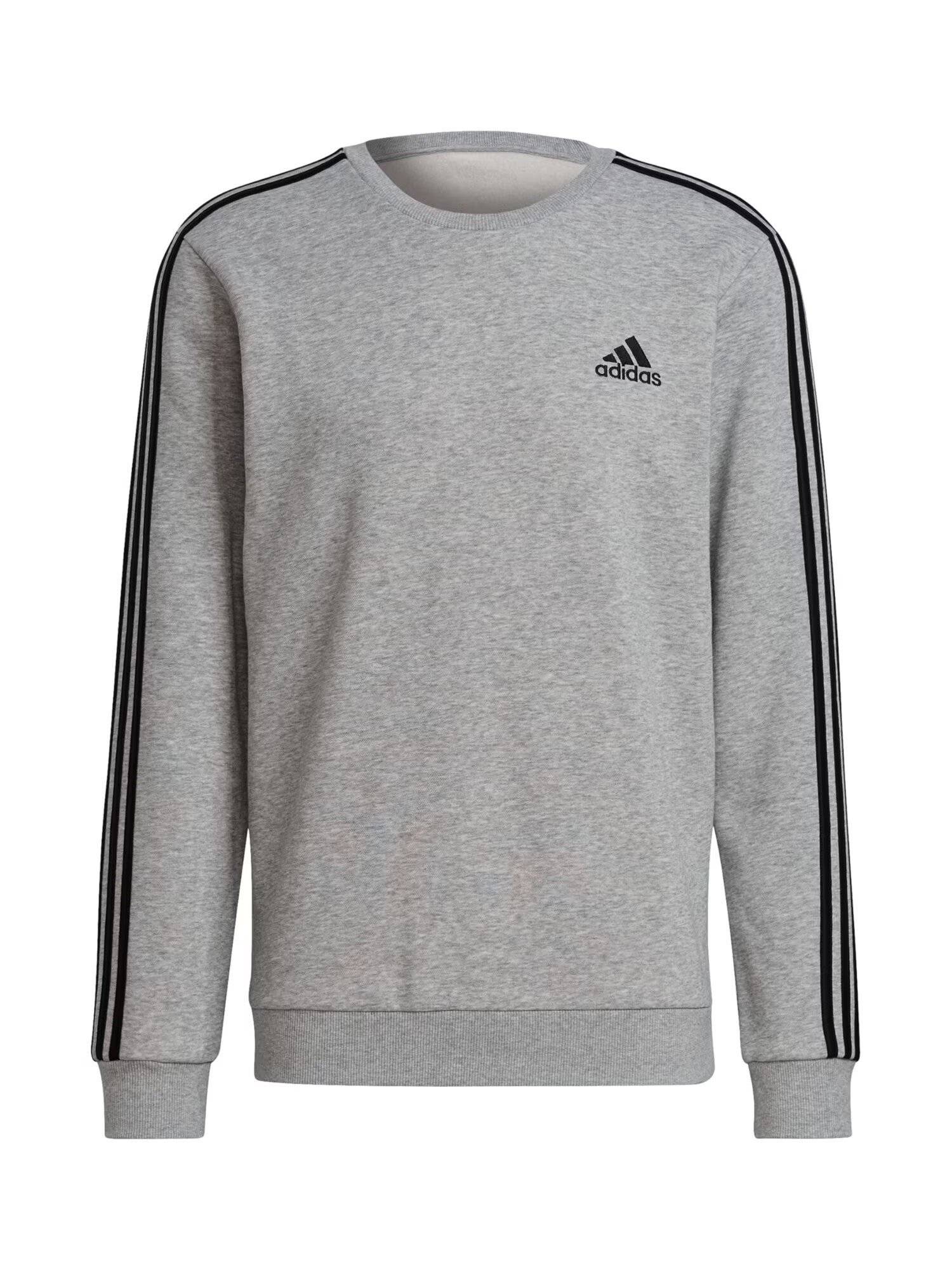 ADIDAS SPORTSWEAR Αθλητική μπλούζα φούτερ γκρι / μαύρο - Pepit.gr