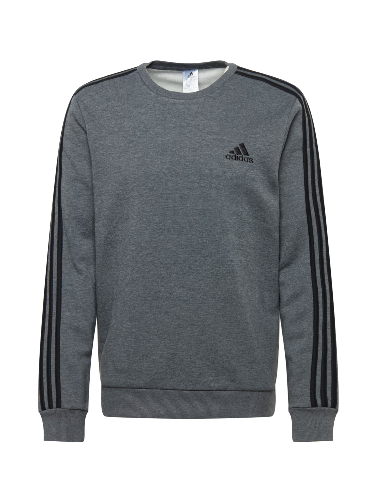 ADIDAS SPORTSWEAR Αθλητική μπλούζα φούτερ γκρι / μαύρο - Pepit.gr