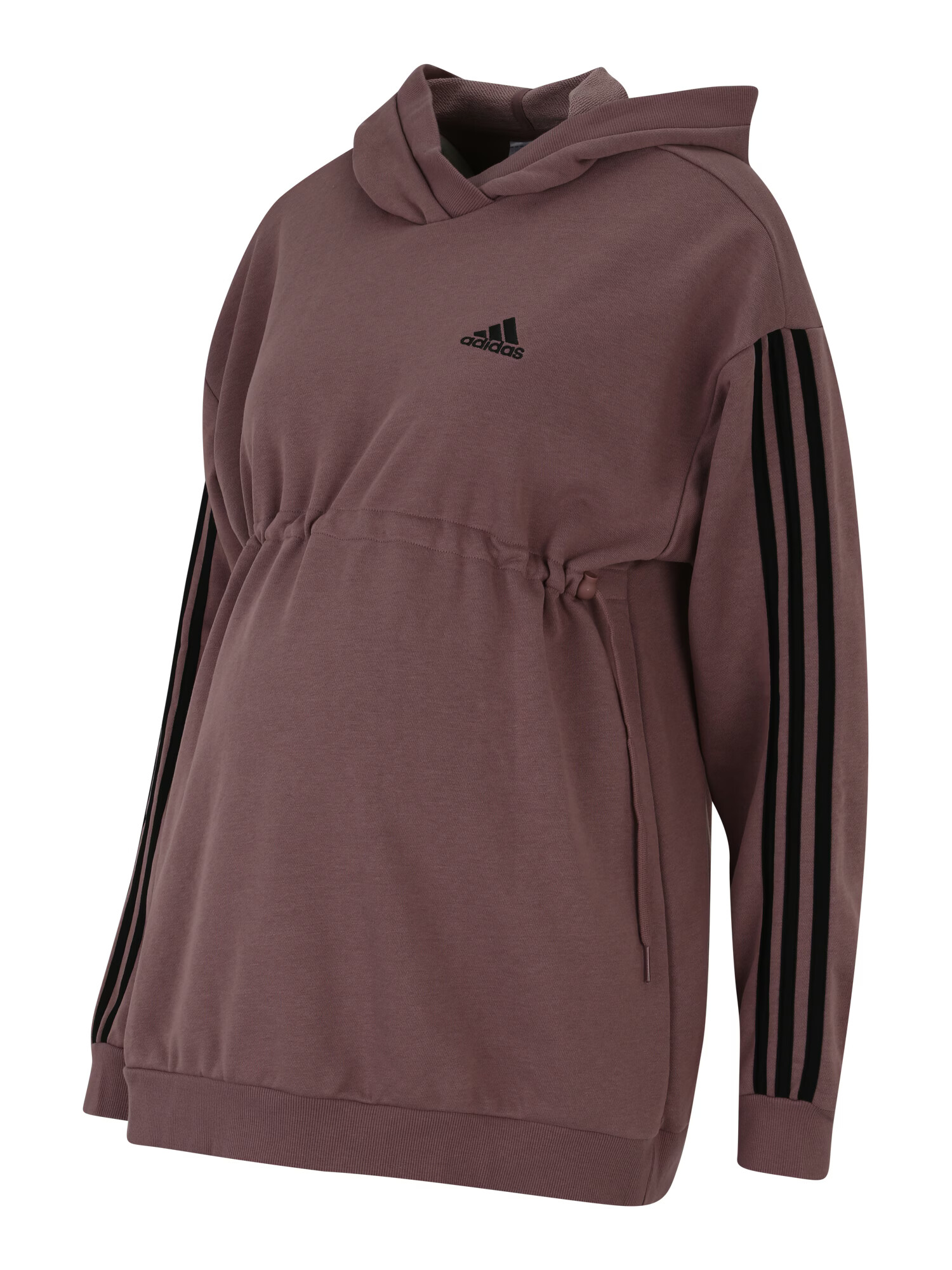 ADIDAS SPORTSWEAR Αθλητική μπλούζα φούτερ καφέ σκουριάς / μαύρο - Pepit.gr