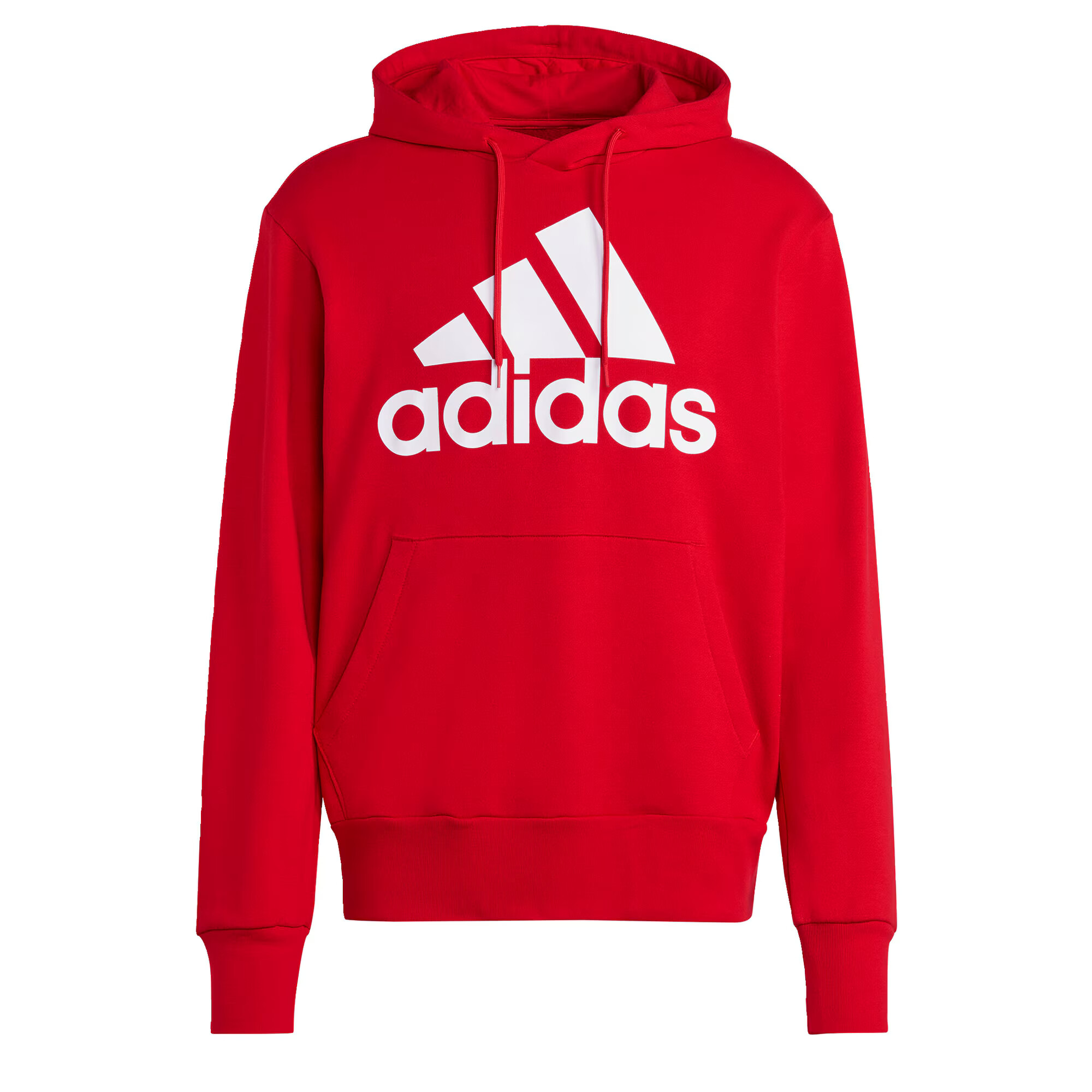 ADIDAS SPORTSWEAR Αθλητική μπλούζα φούτερ κόκκινο / λευκό - Pepit.gr