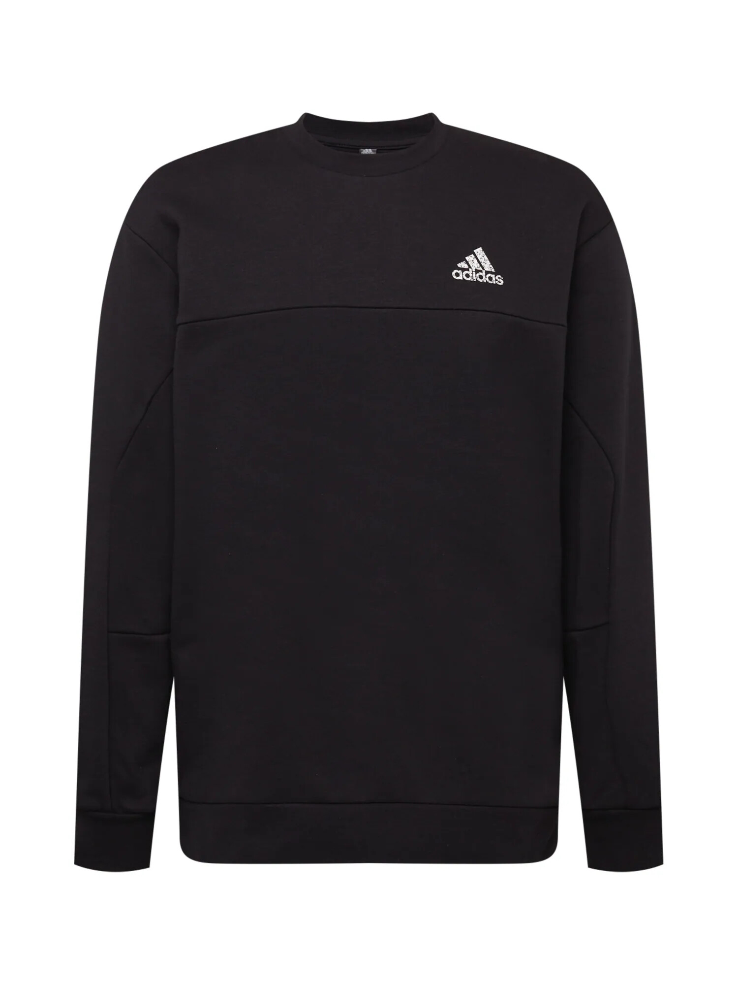 ADIDAS SPORTSWEAR Αθλητική μπλούζα φούτερ μαύρο / λευκό - Pepit.gr