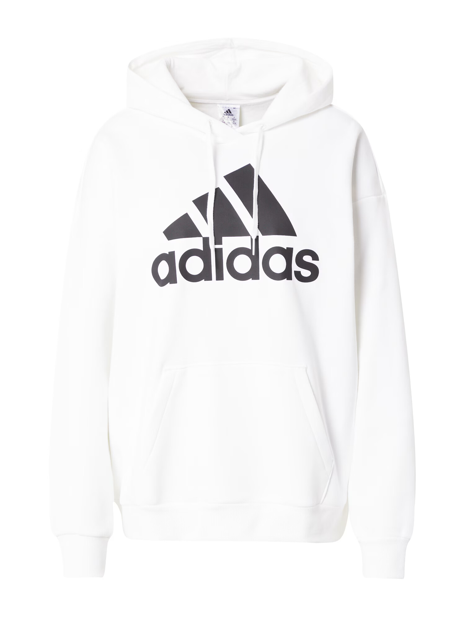 ADIDAS SPORTSWEAR Αθλητική μπλούζα φούτερ μαύρο / λευκό - Pepit.gr