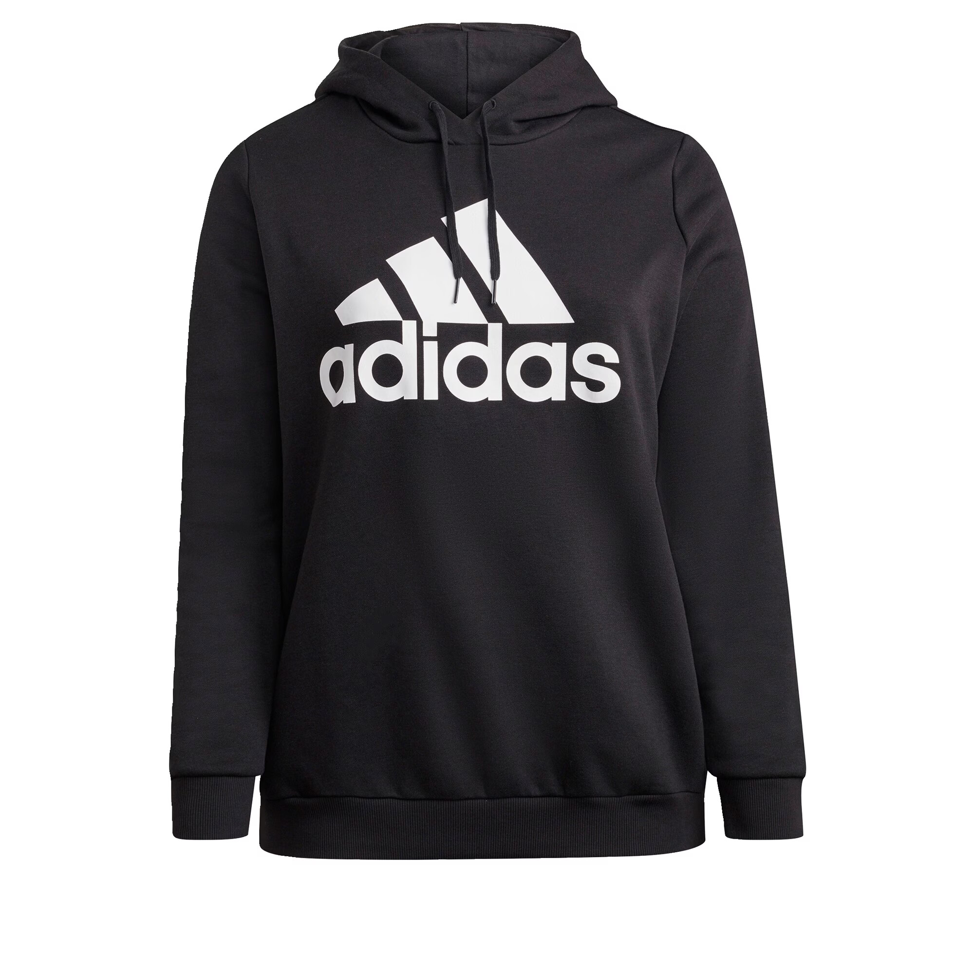 ADIDAS SPORTSWEAR Αθλητική μπλούζα φούτερ μαύρο / λευκό - Pepit.gr