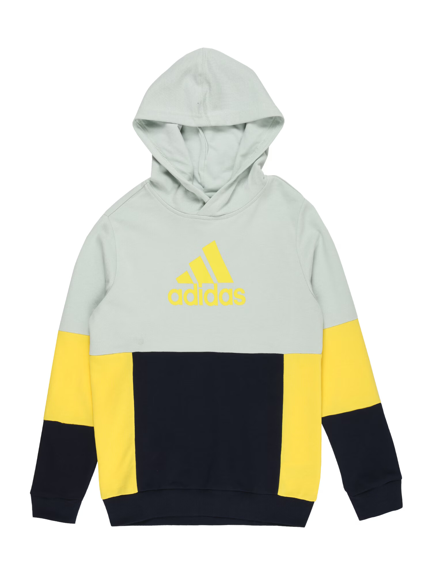 ADIDAS SPORTSWEAR Αθλητική μπλούζα φούτερ μπλε μαρέν / κίτρινο / πράσινο παστέλ - Pepit.gr